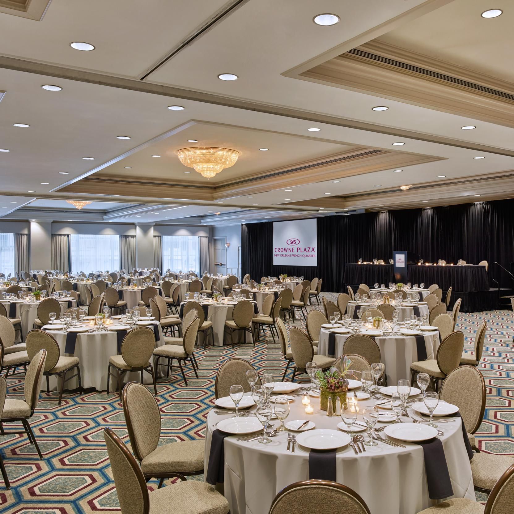Plan an event in the Grand Ballroom in New Orleans.