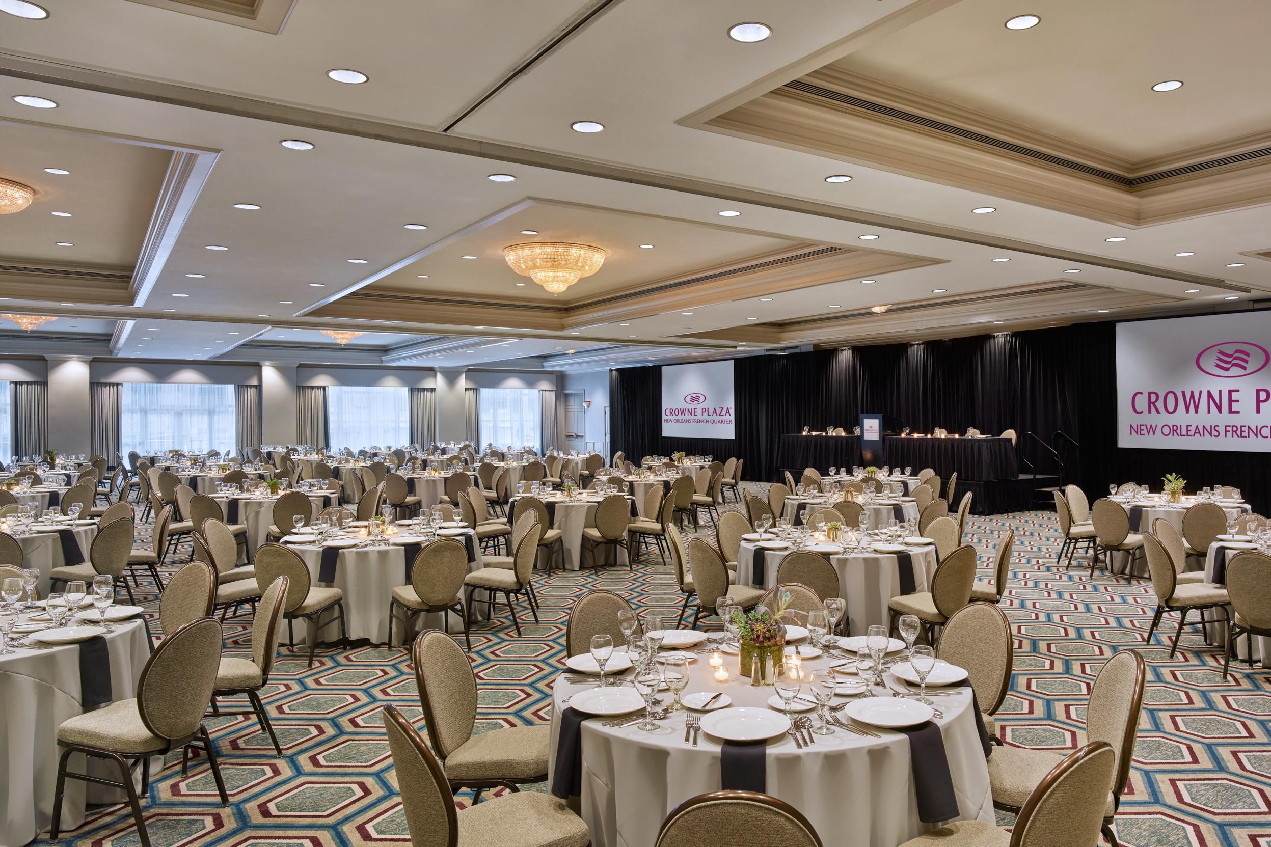 Plan an event in the Grand Ballroom in New Orleans.