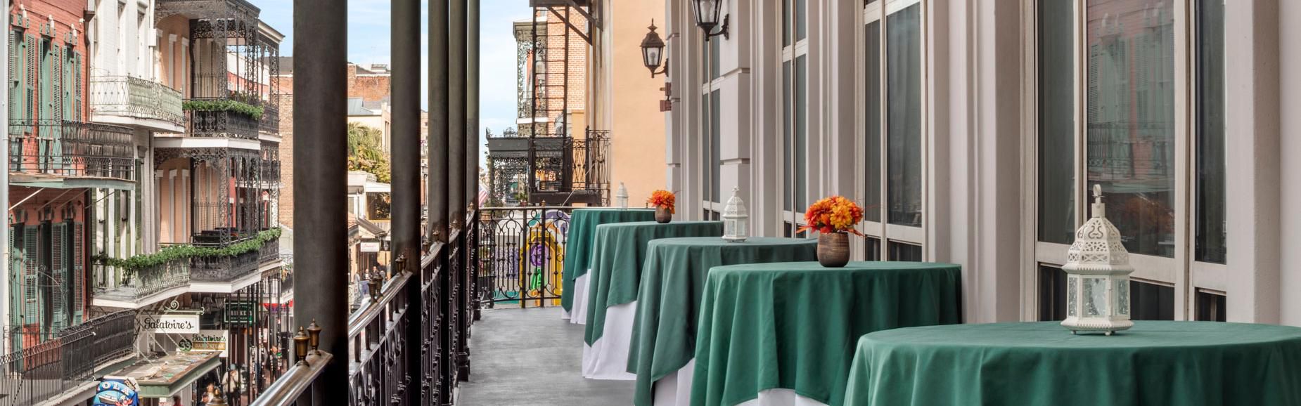 Bourbon Street Balconies 