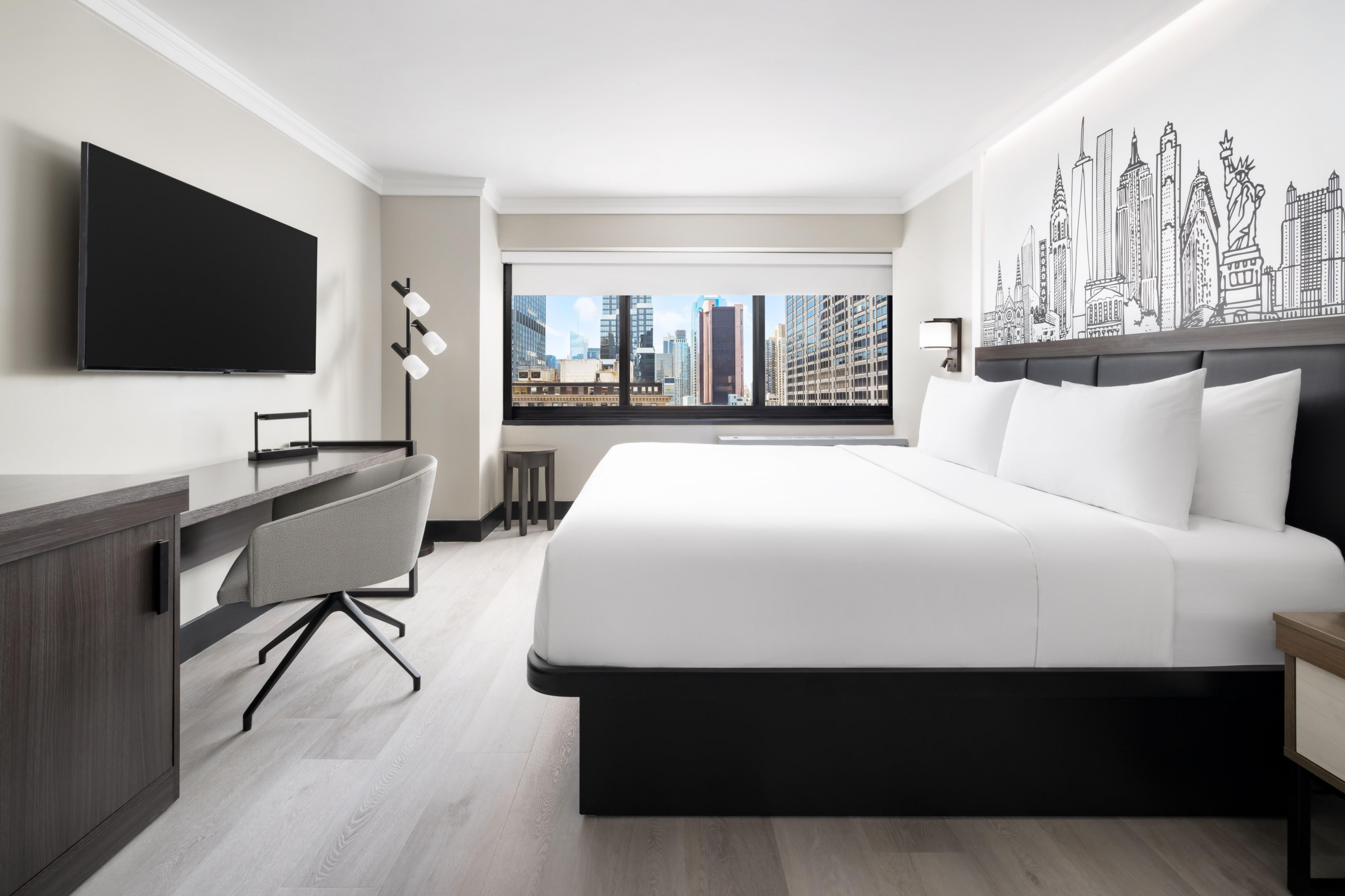 Hotel room king suite