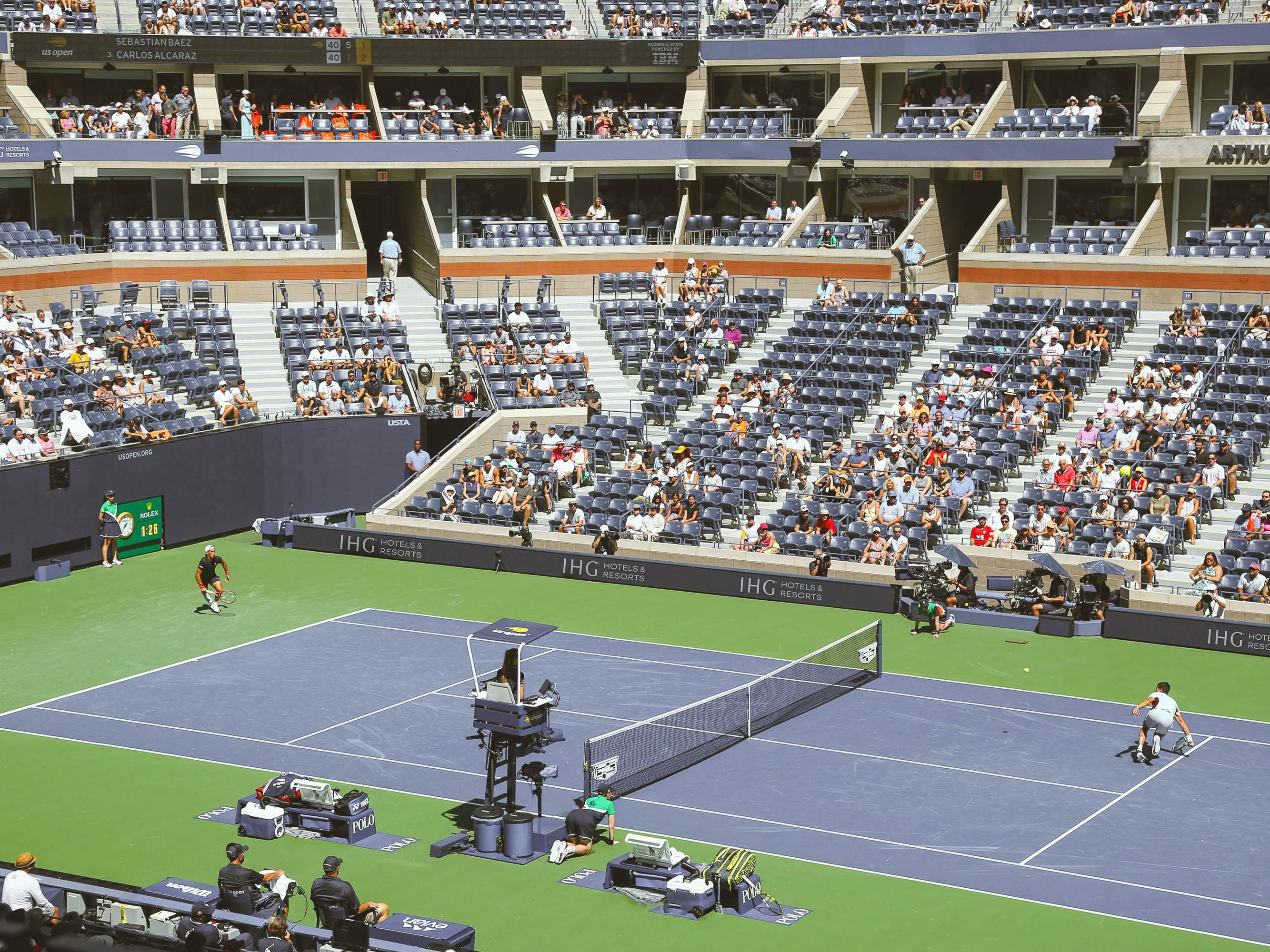 Come join IHG, the official hotel sponsor of the US Open Tennis Championships, for another great tournament including Insta-worthy events at our hotel and can't miss tournament events starting with Fan Week August 19 – 25 and IHG Sponsor Day on  Thursday, September 4.