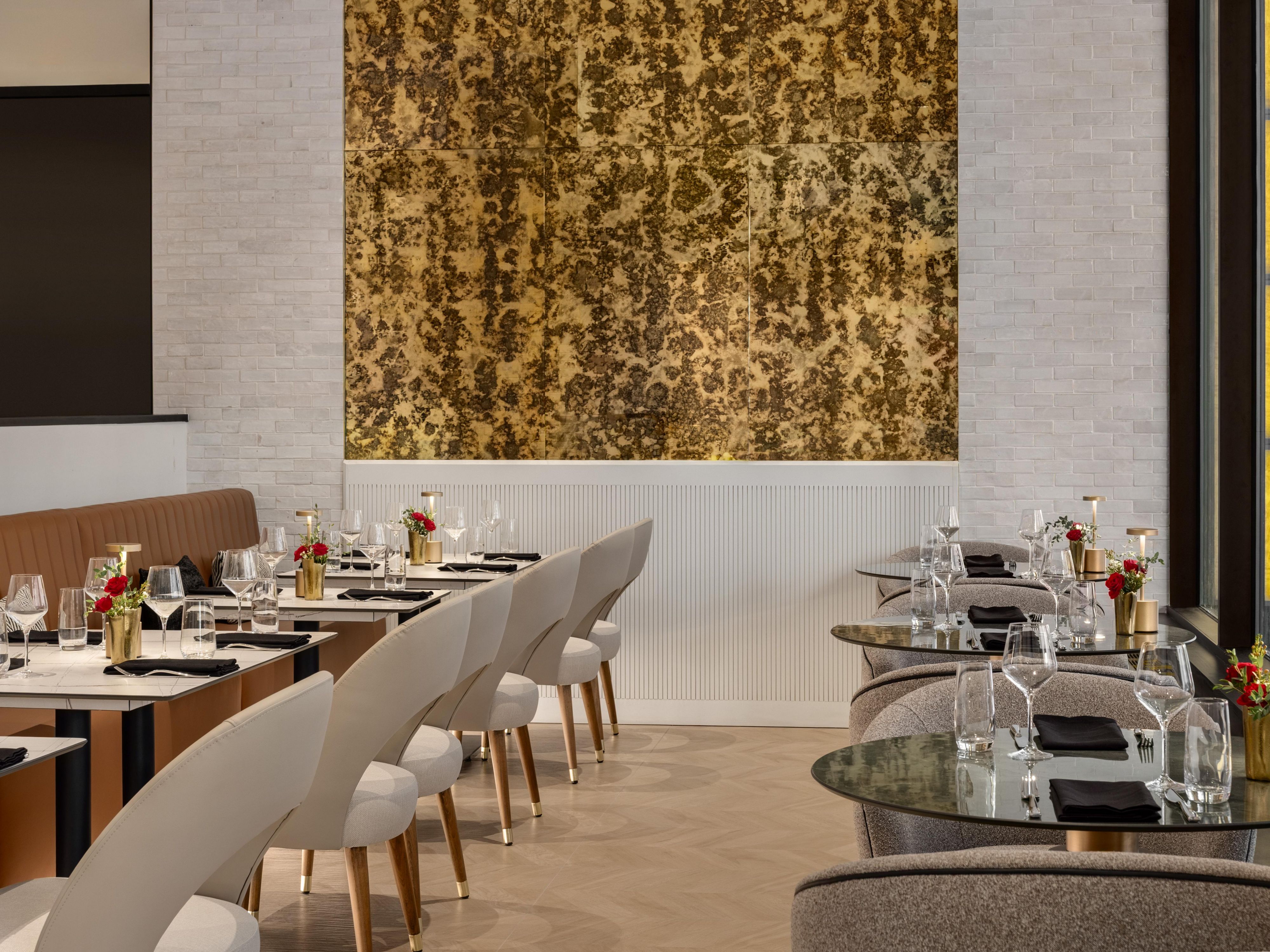 Newly renovated restaurant space