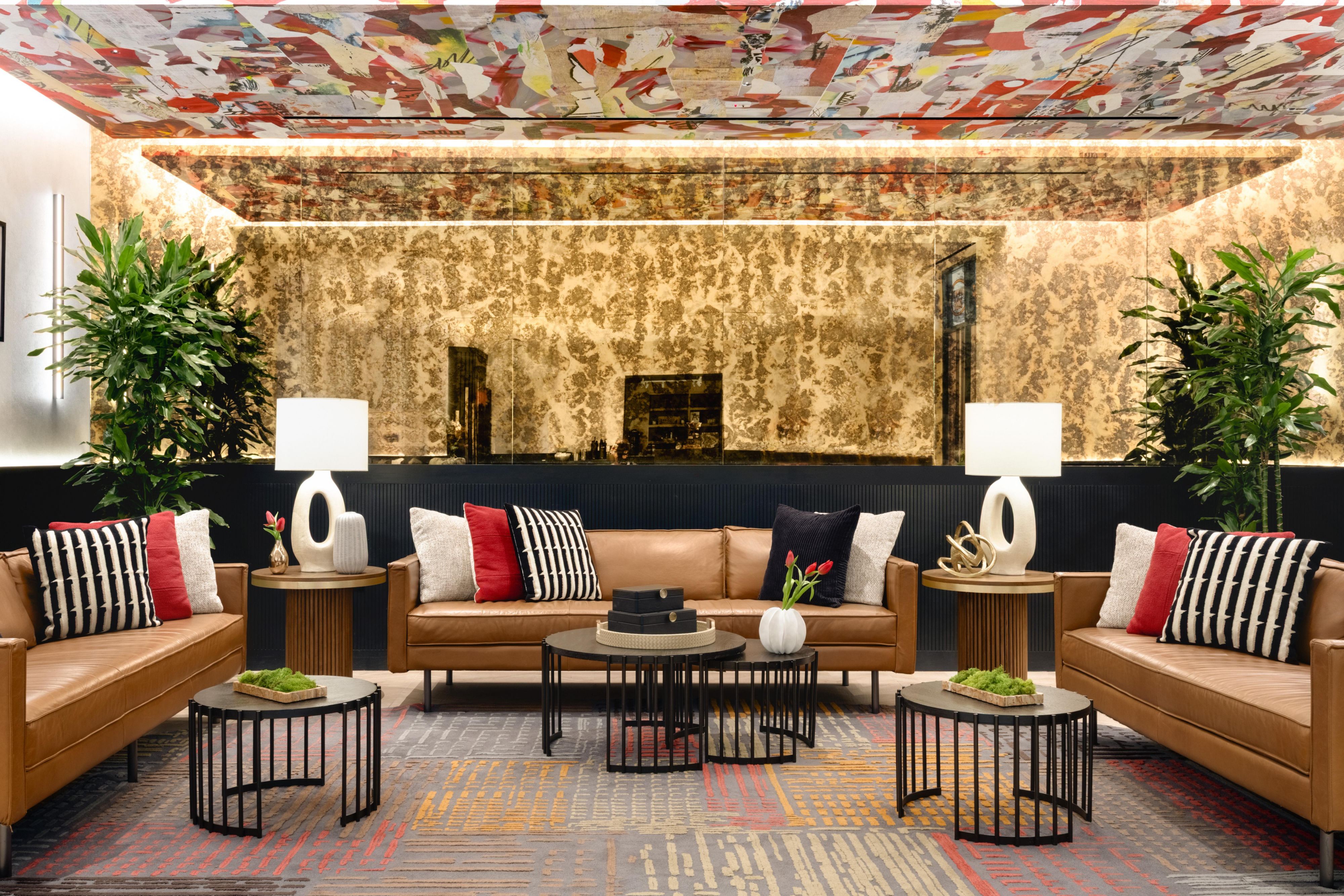 artistic lobby view