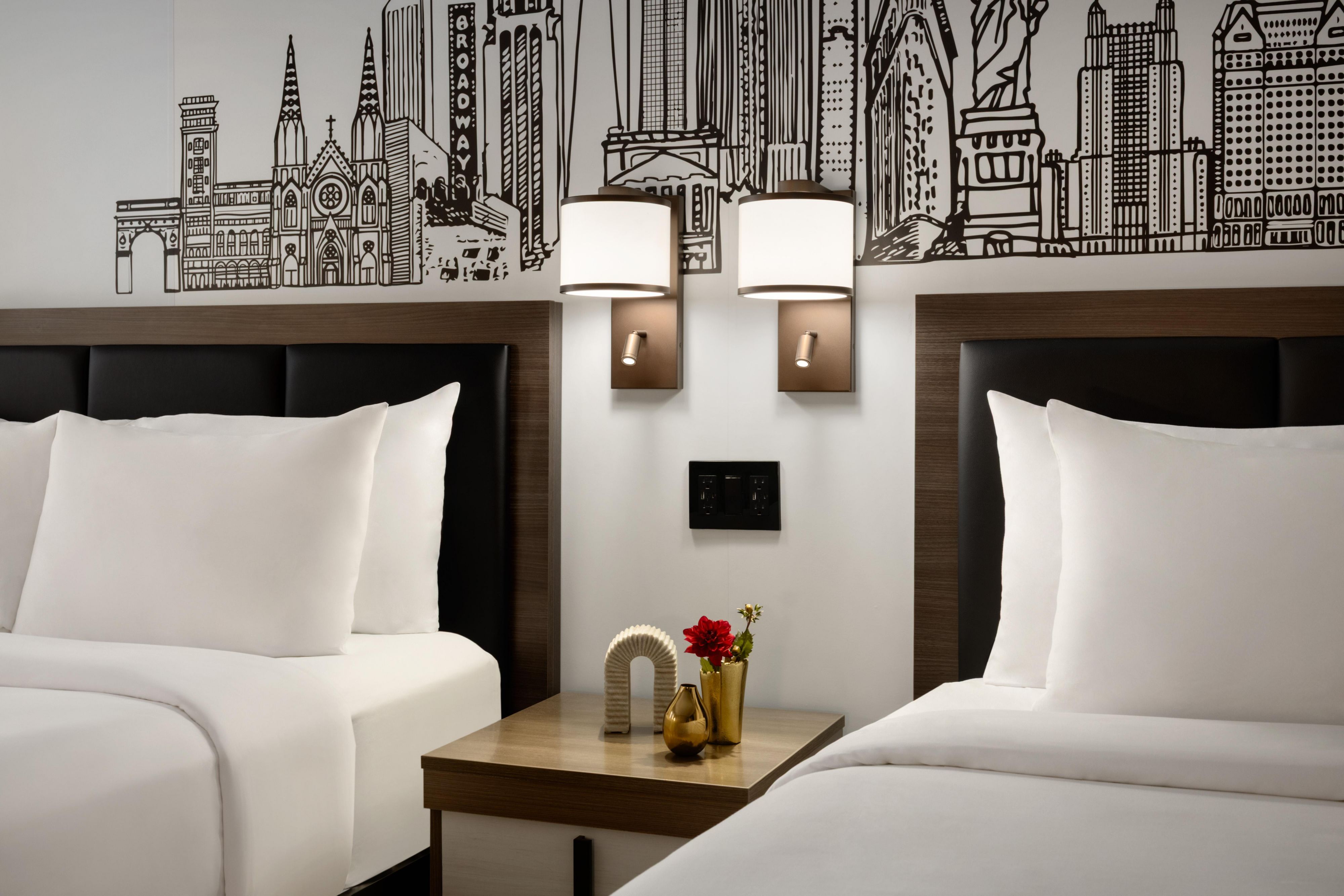 room and bed view