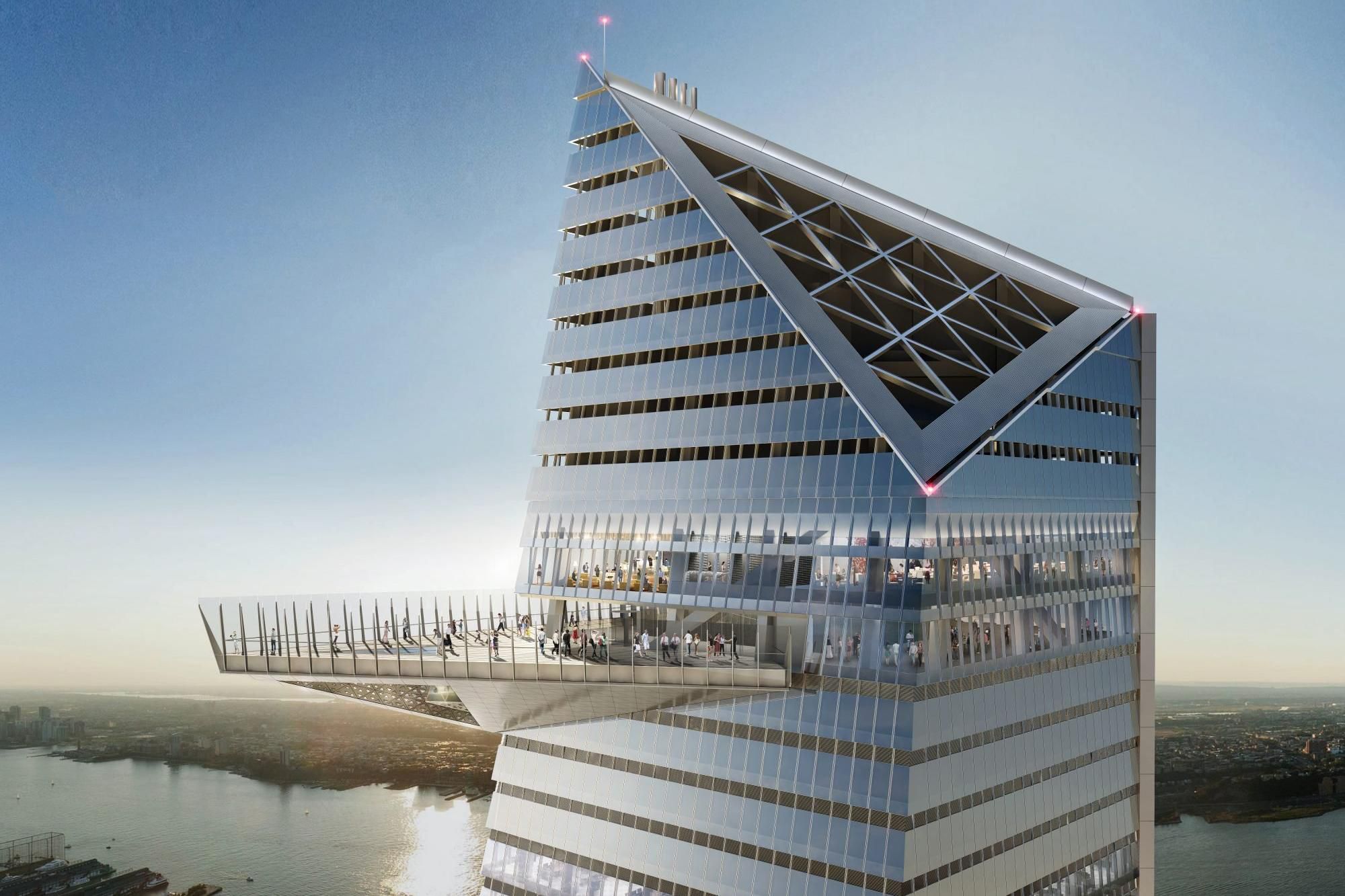 The Edge Skydeck in Hudson Yards