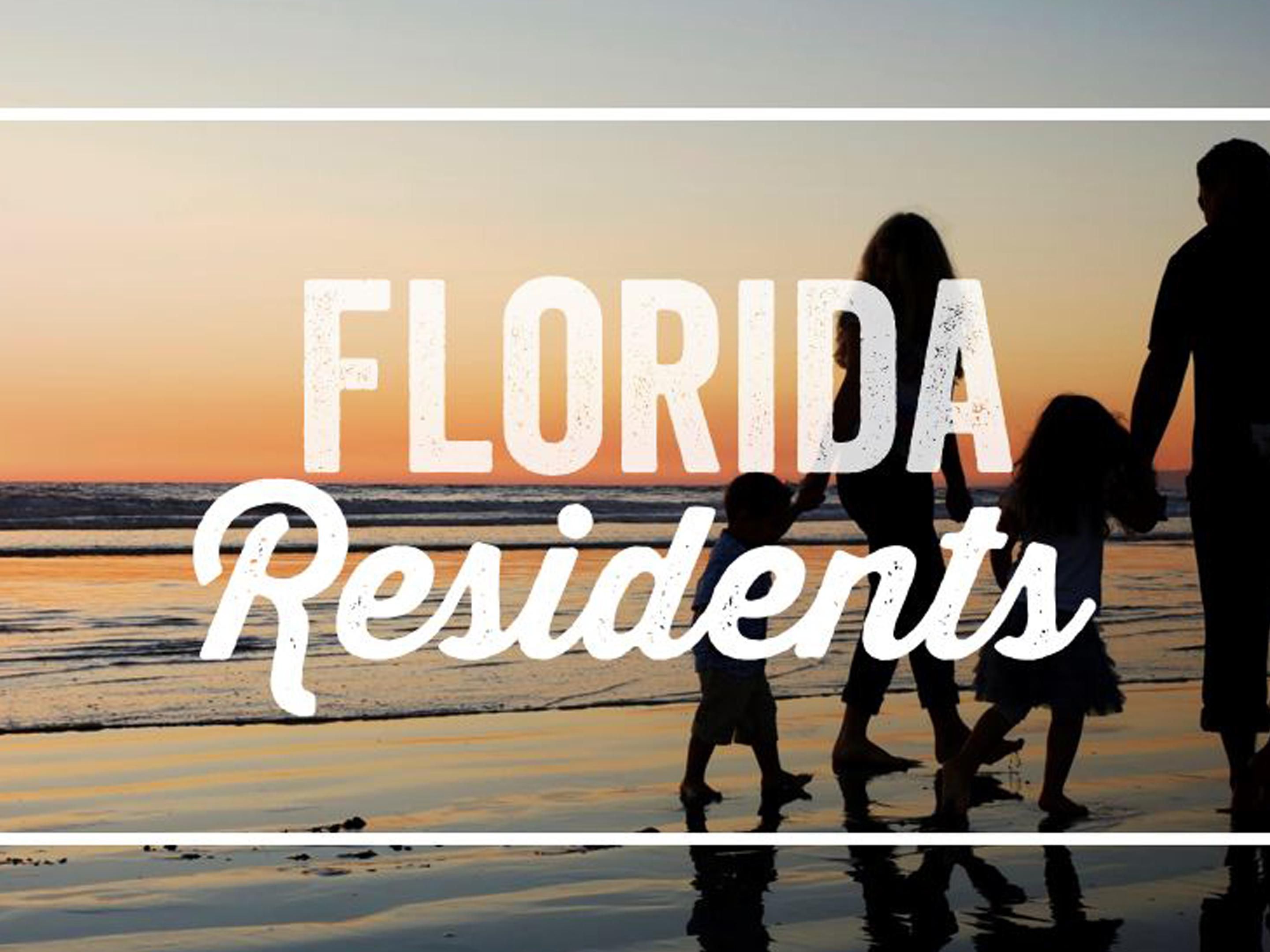 Florida Resident Rate