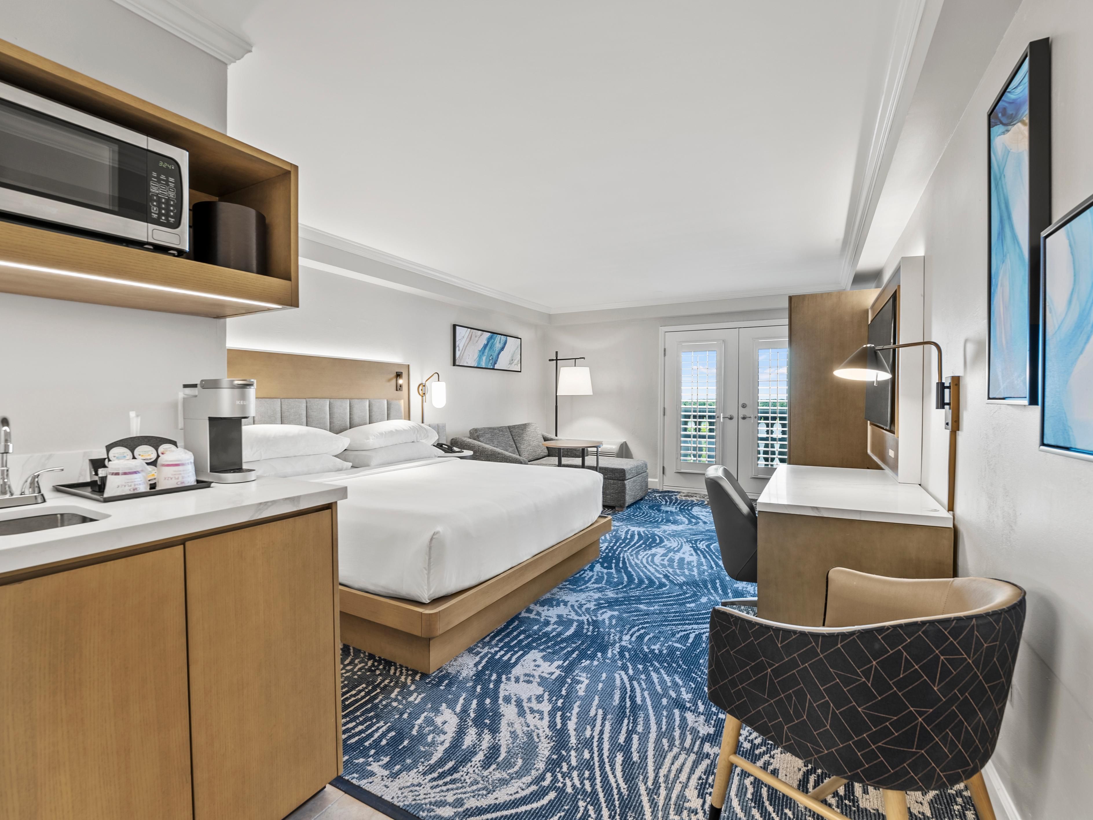 Each guest room offers amenities for your ultimate comfort.