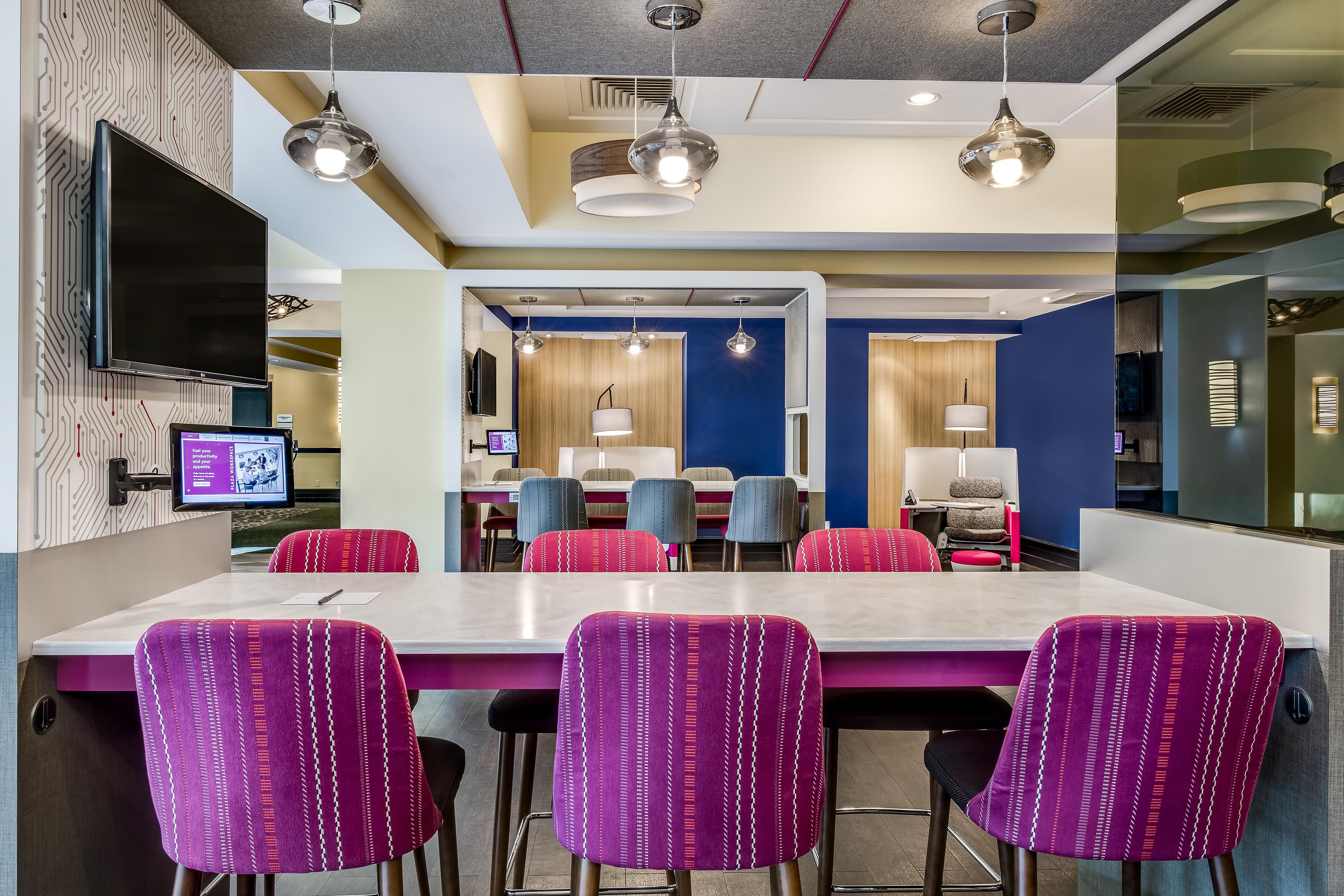 Newly renovated business stations offer space to create success.