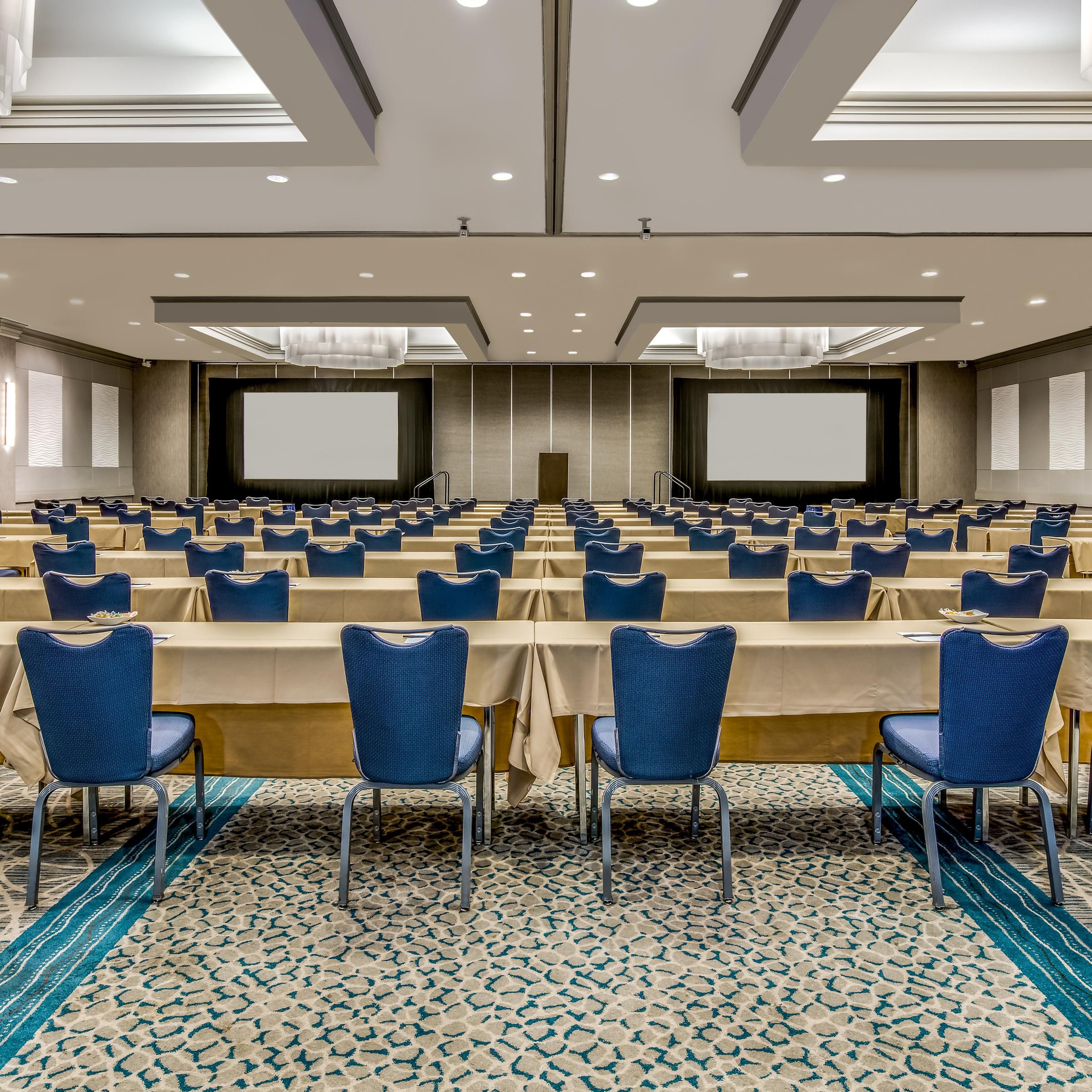Our 8,700sqft. ballroom can be split in to 5 sections. 
