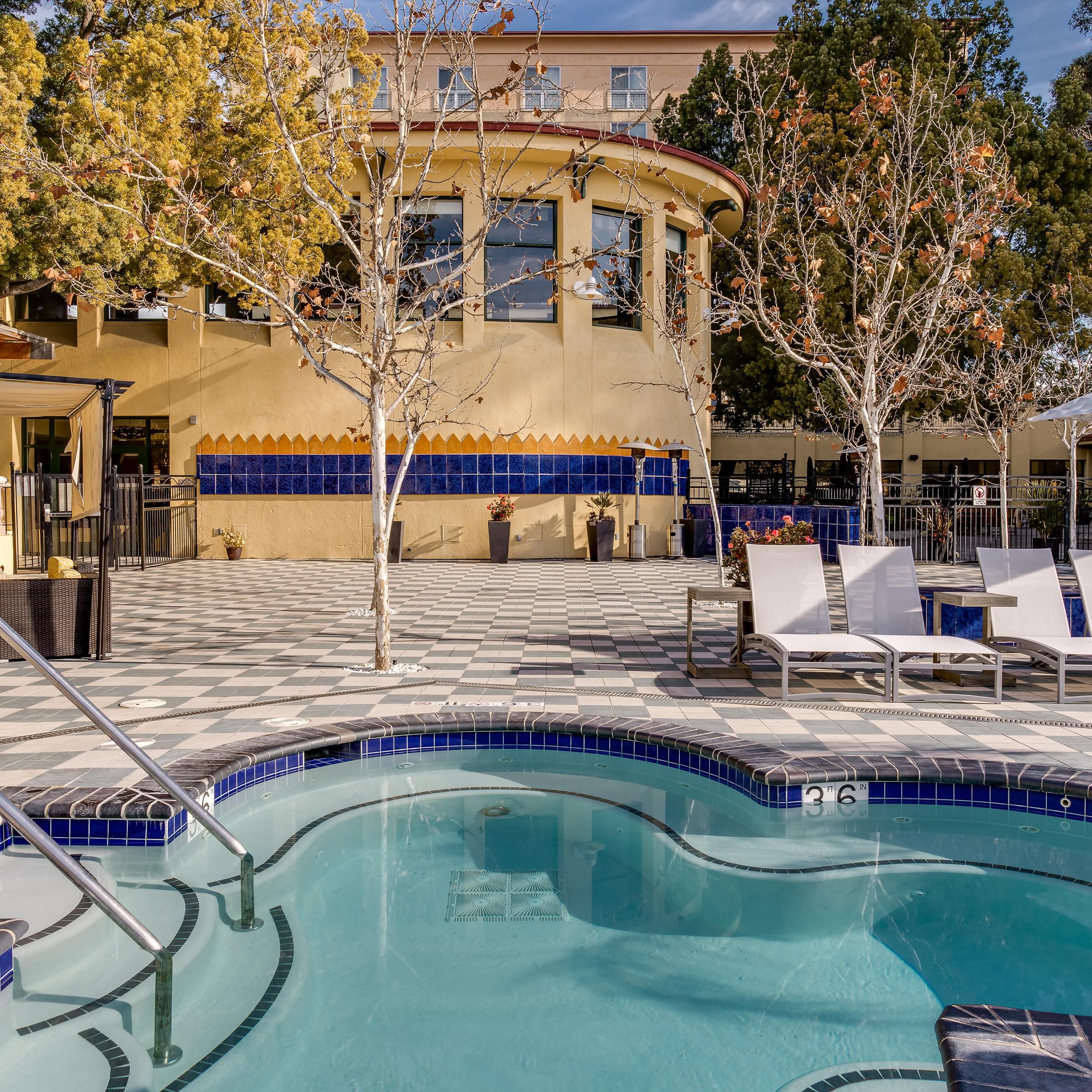 The largest pool deck in the area is available for private events