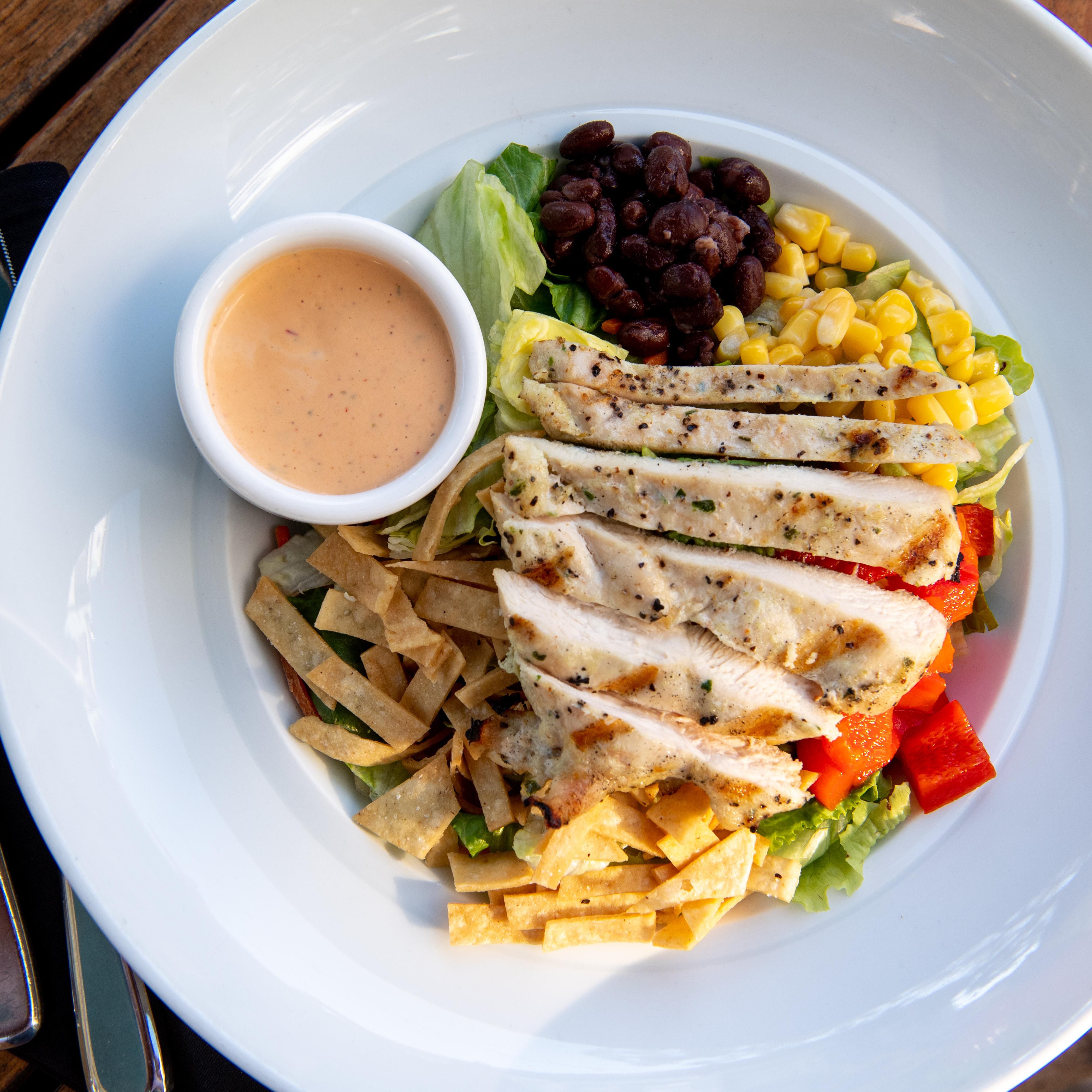 Southwest grilled chicken salad from 4290 Bistro and Bar.
