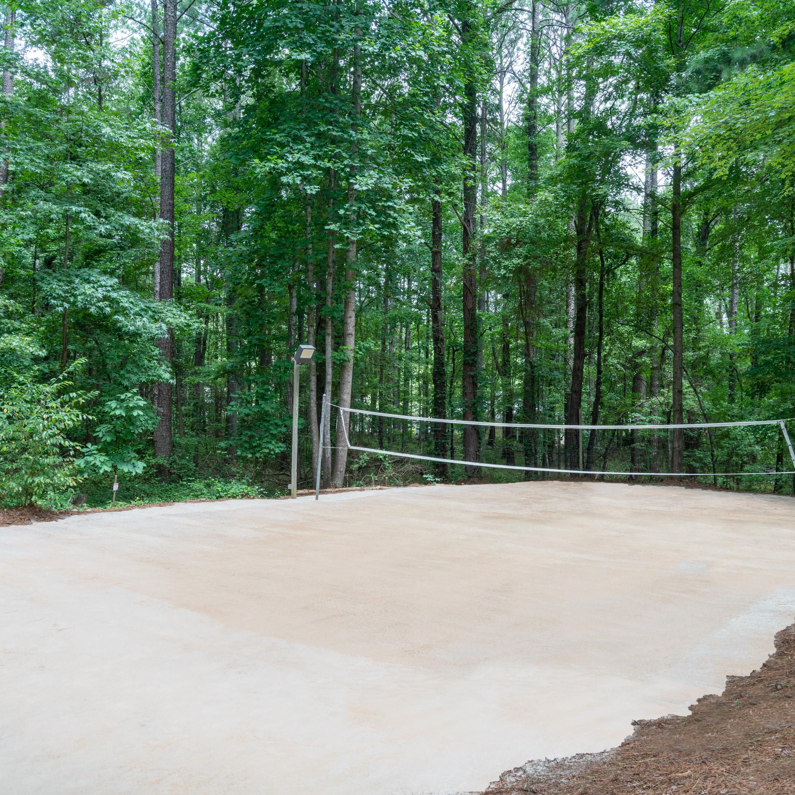 Lighted Volleyball Courts