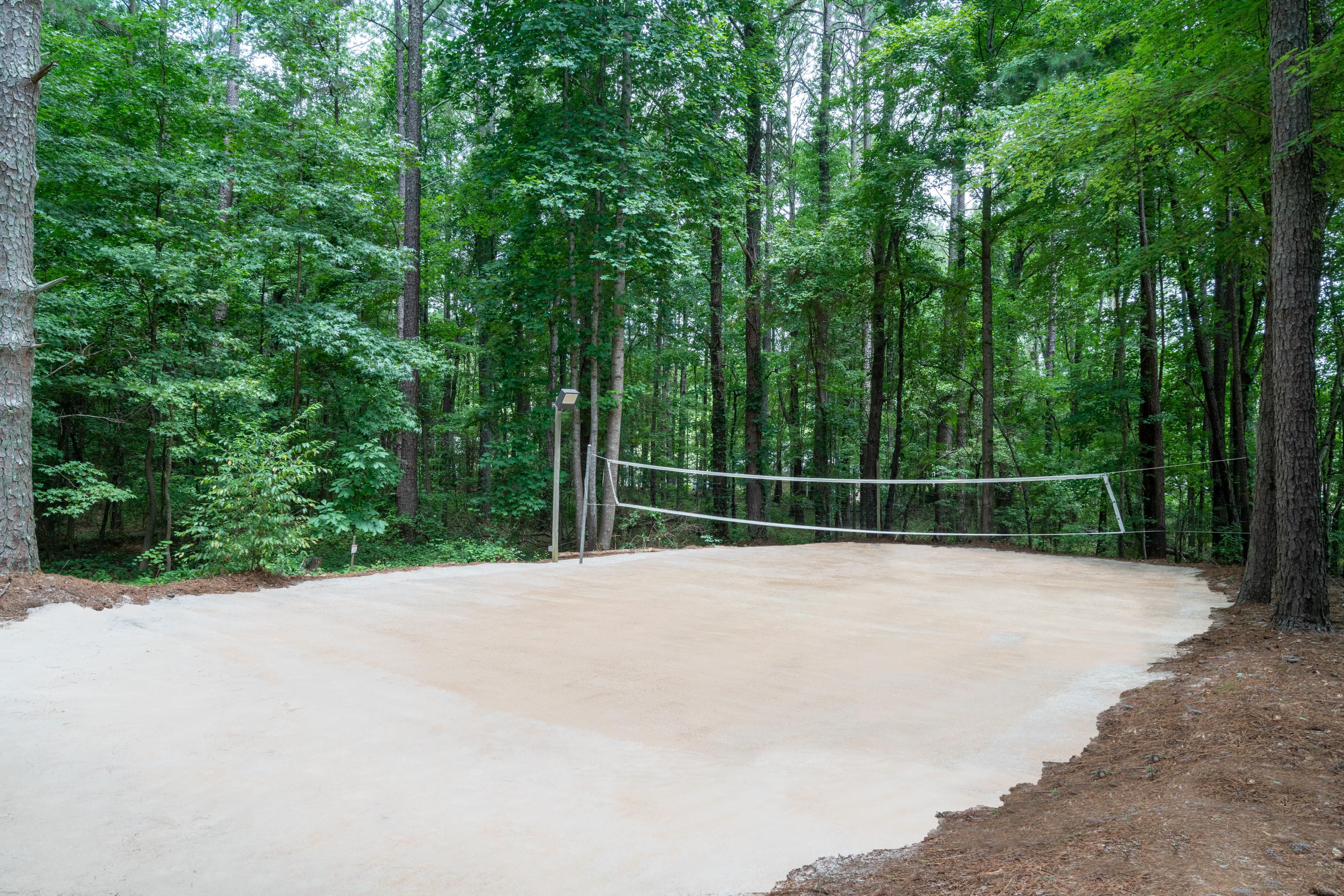 Lighted Volleyball Courts