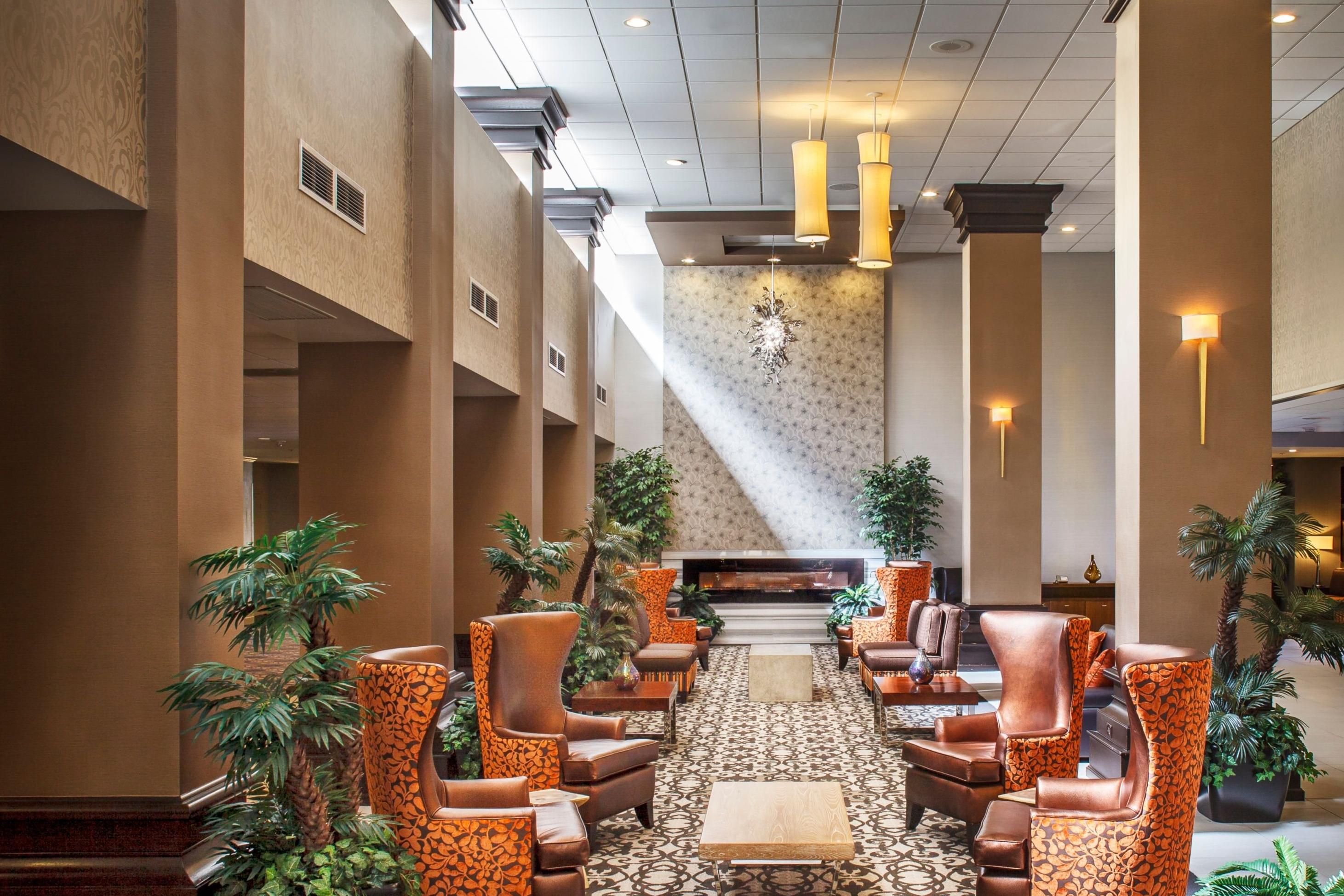 Take a load off in our welcoming lobby for road-weary travelers.
