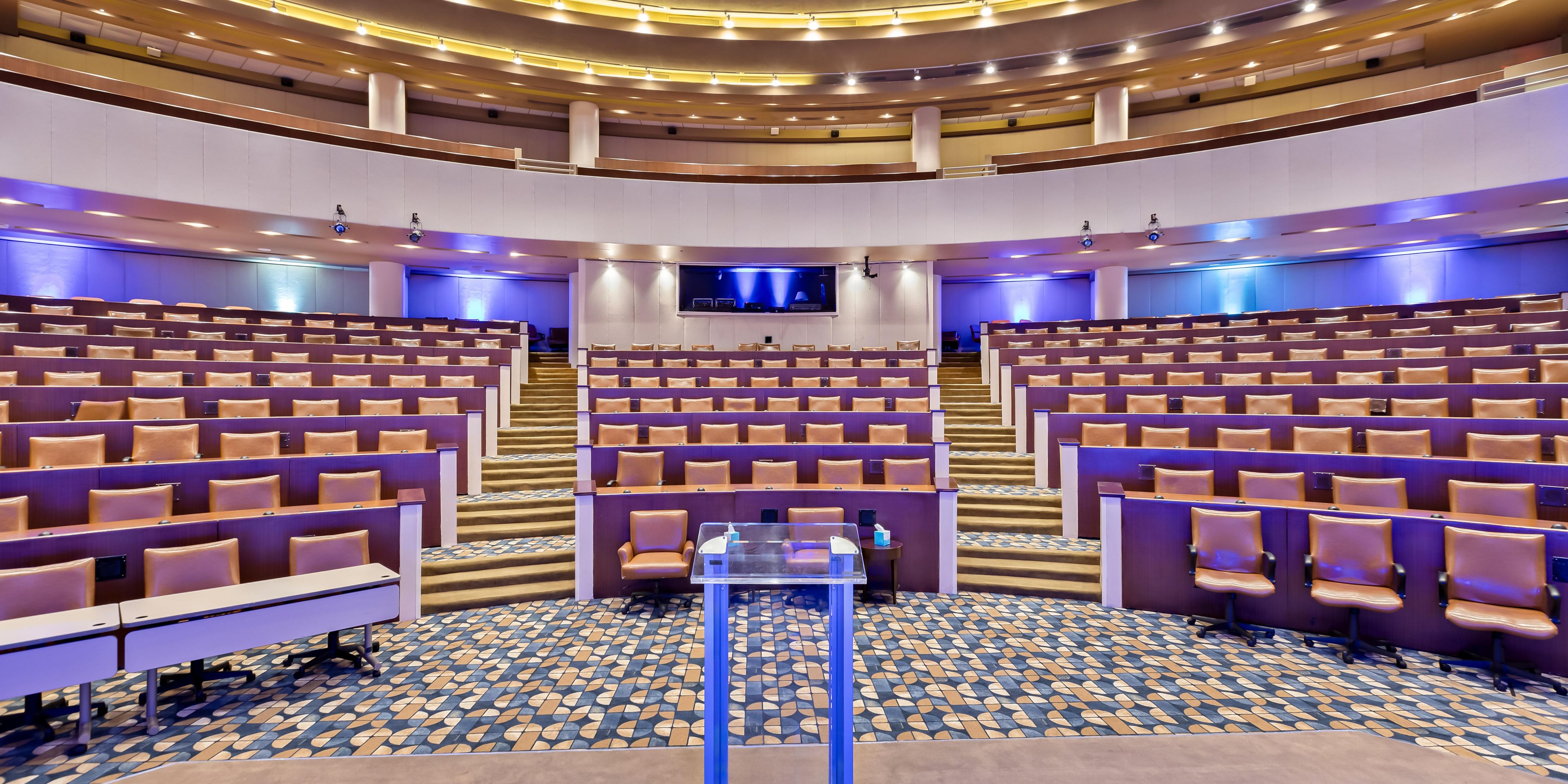 Amphitheatre view from podium