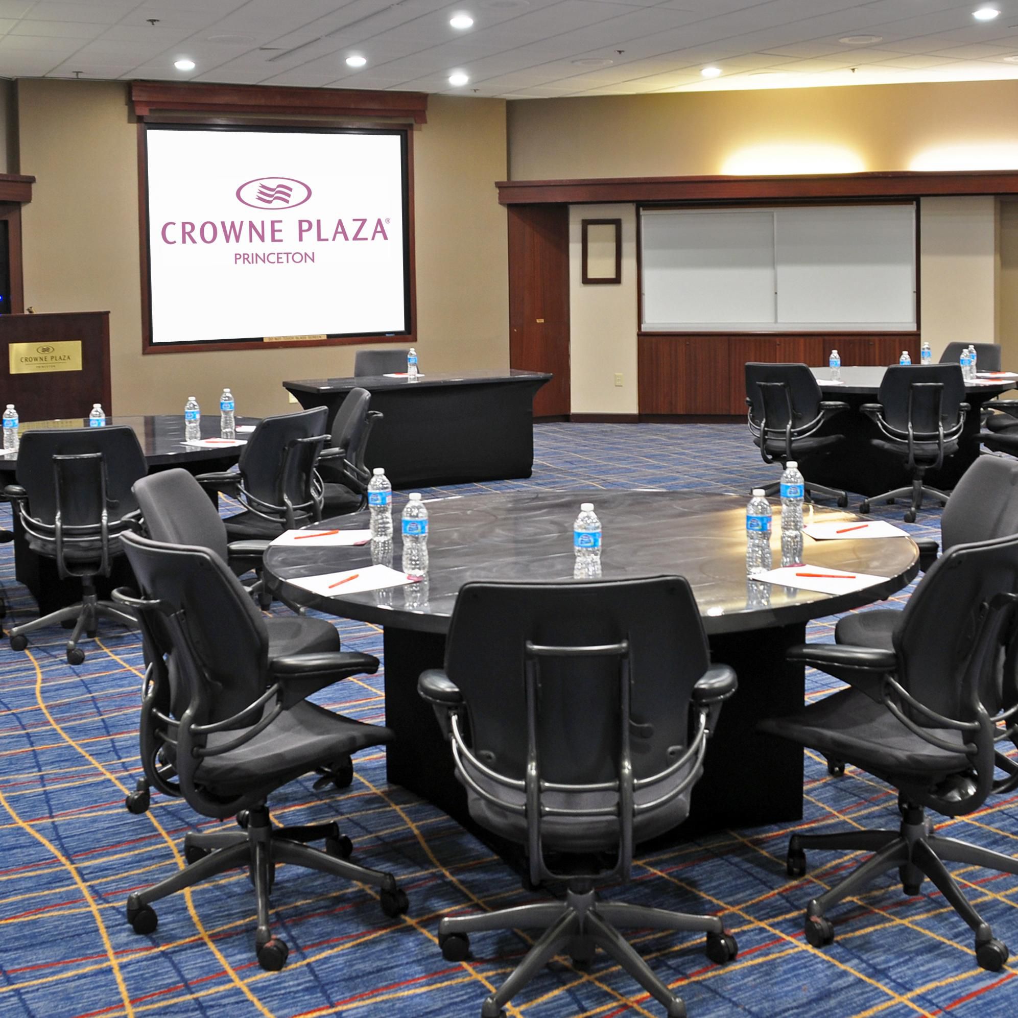 One of 54 total meeting rooms