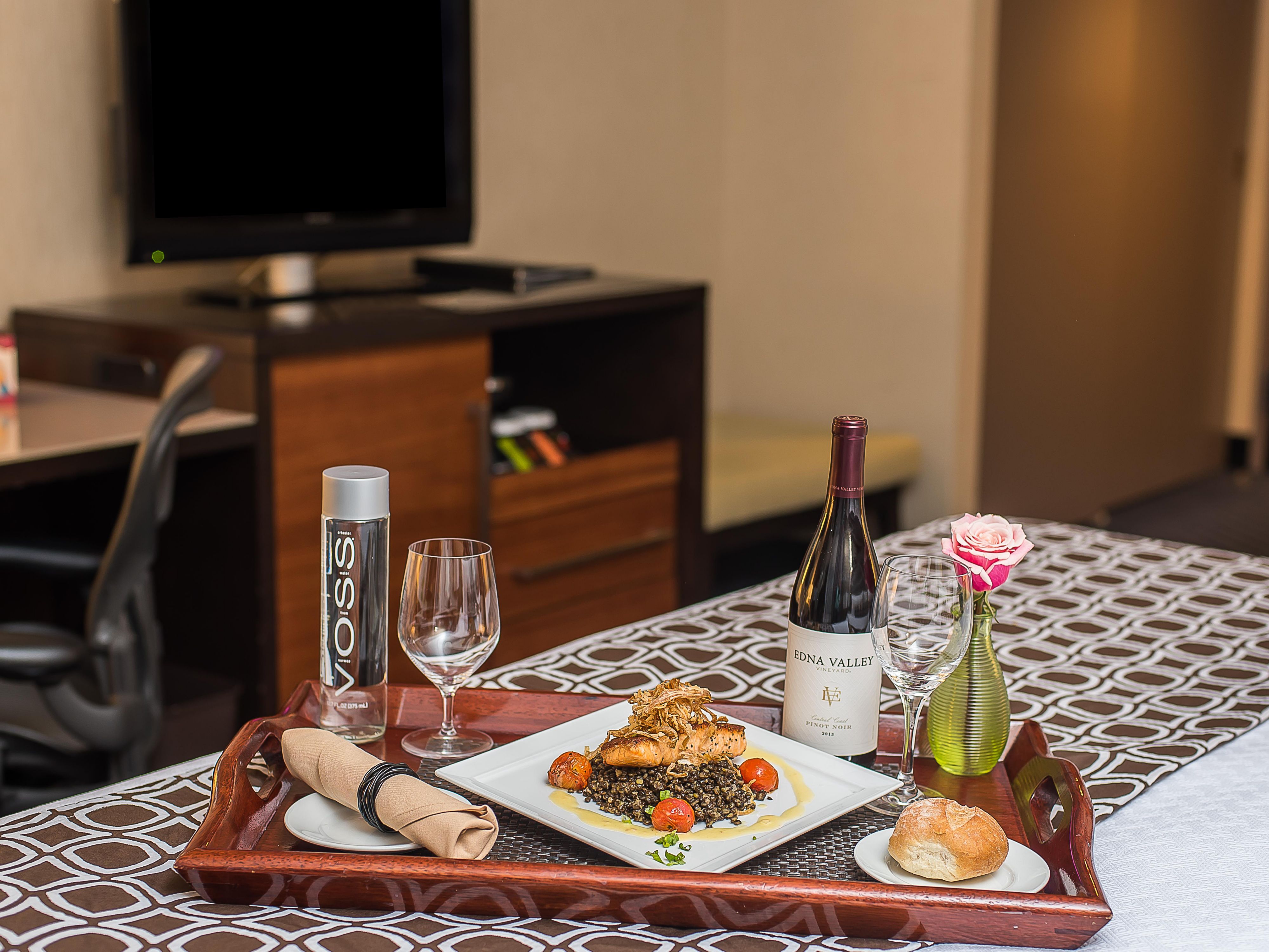Enjoy an In Room Dining experience
