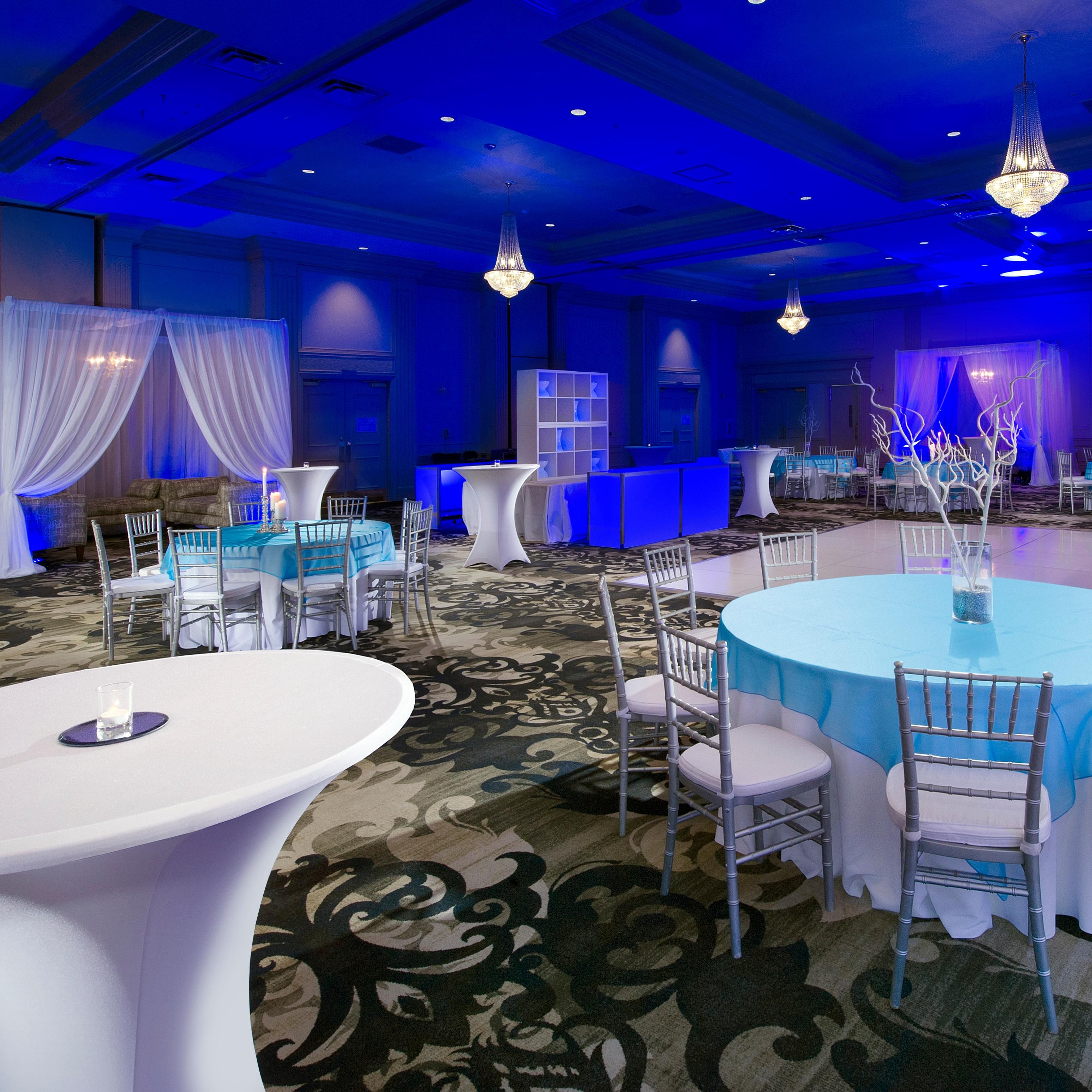 THEThe Belmont Grand Ballroom featuring our professional in-house
