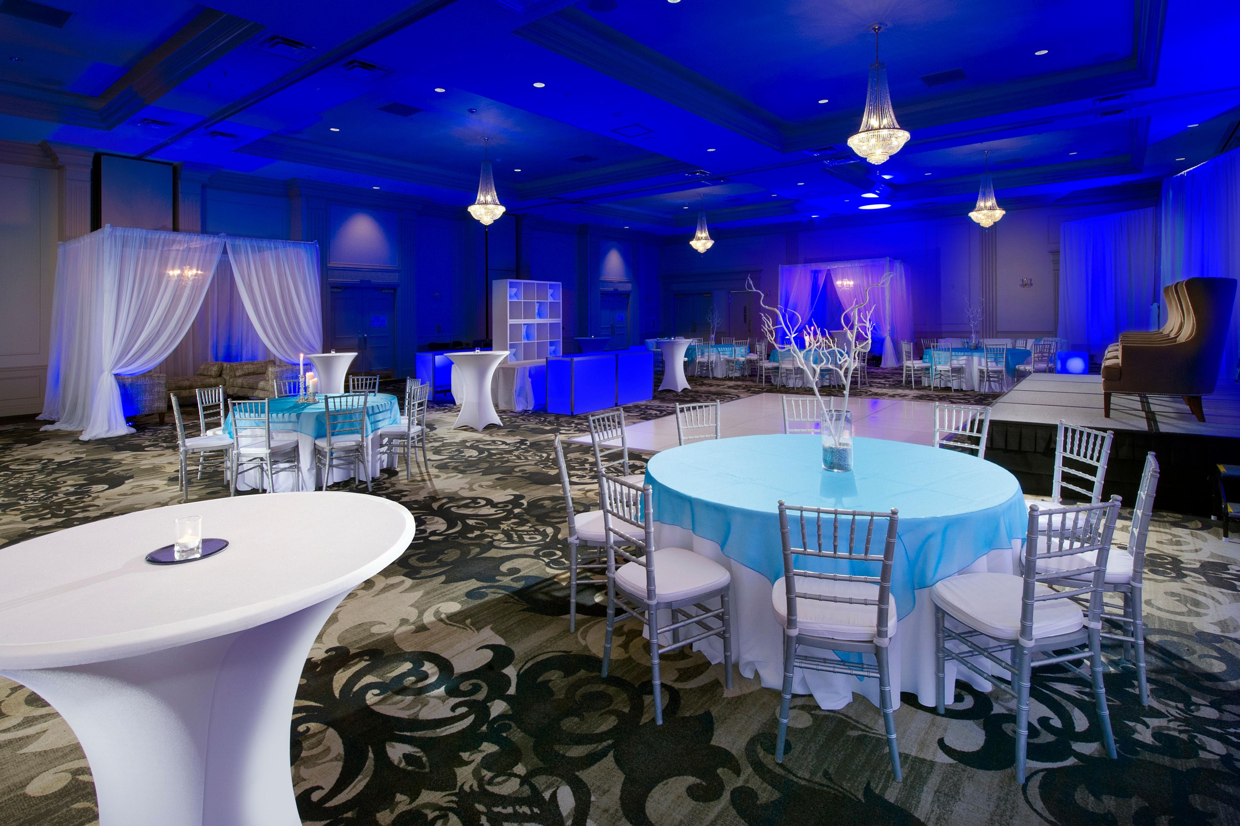 THEThe Belmont Grand Ballroom featuring our professional in-house