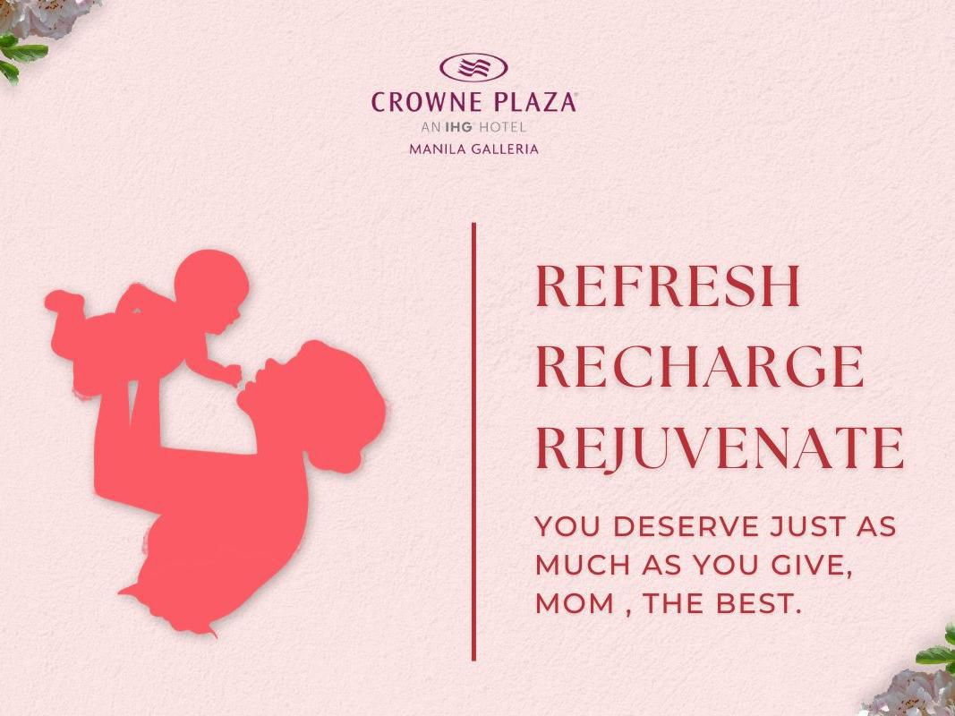 Refresh, Recharge and Rejuvenate