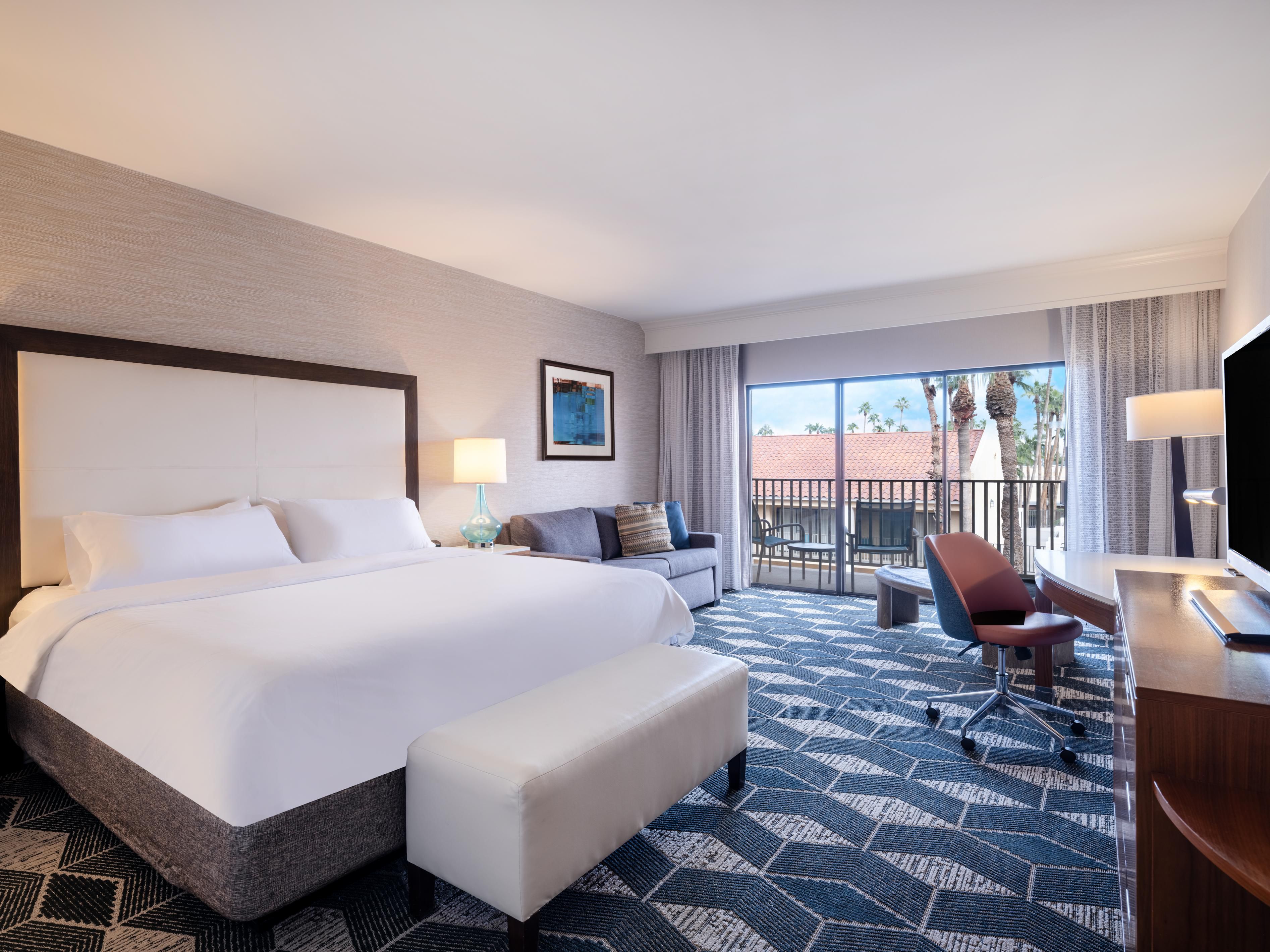 Our rooms are designed for the corp and leisure traveler alike