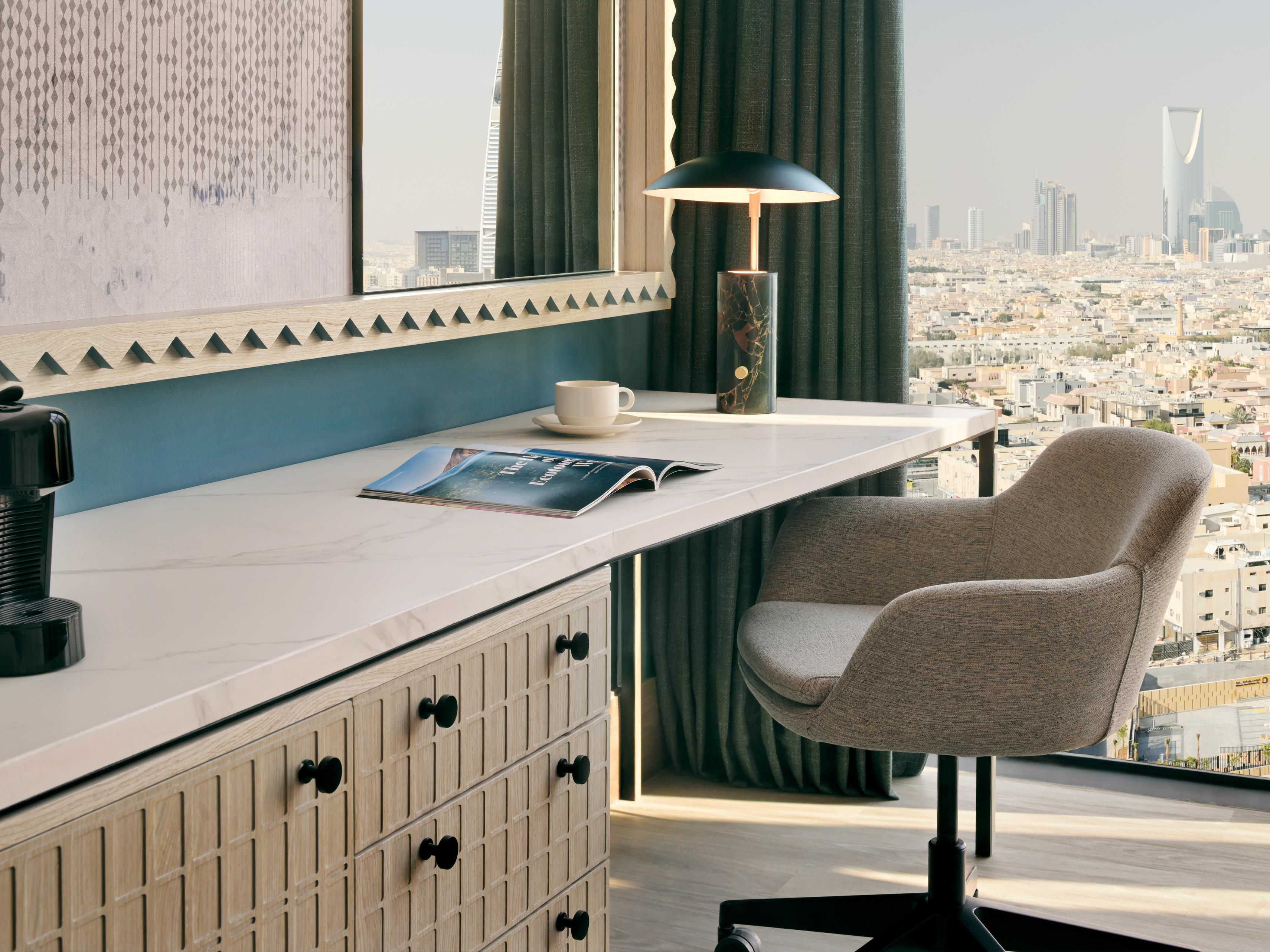 Thoughtful in-room touches for daily ease