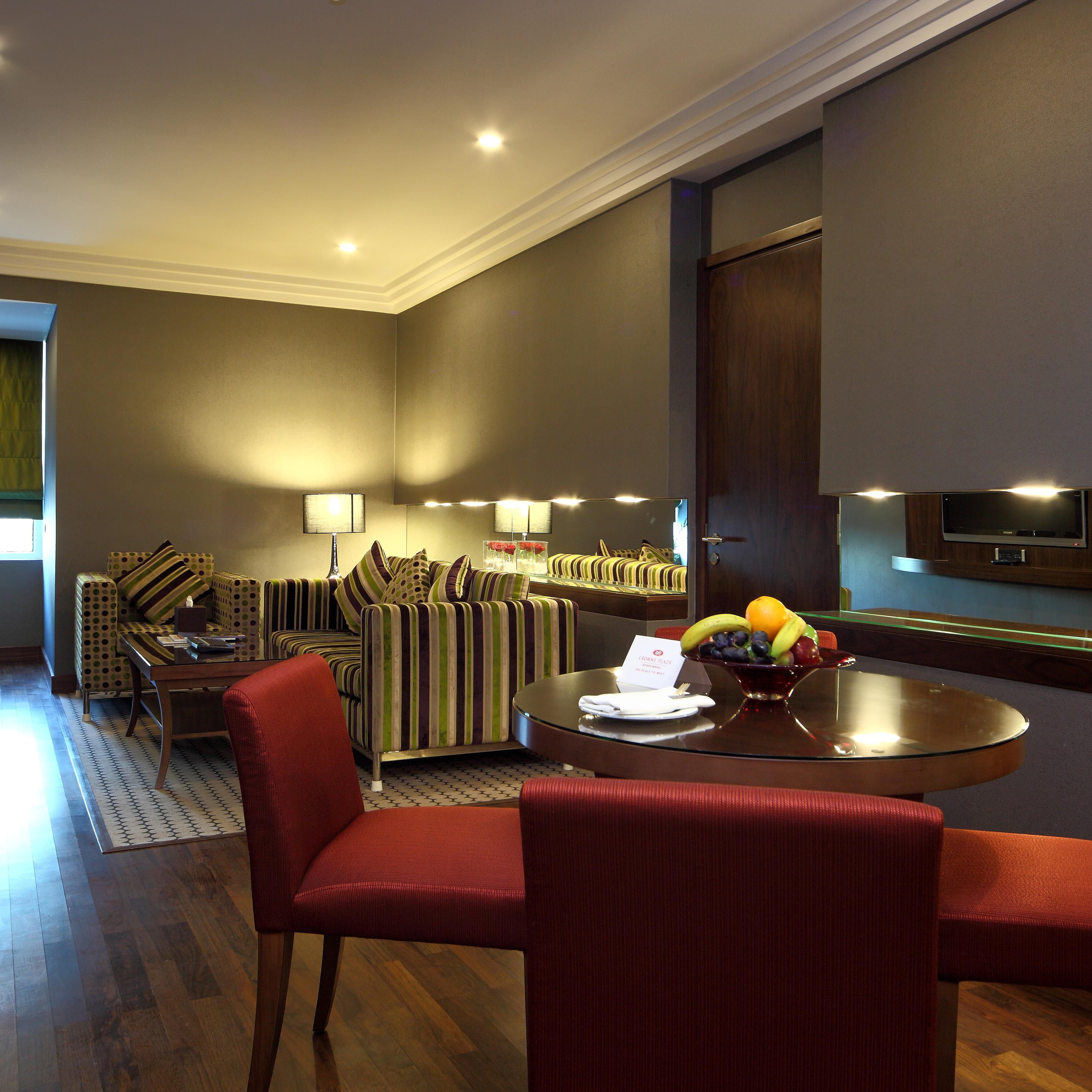 Spacious Living Room in the Ambassador Suite
