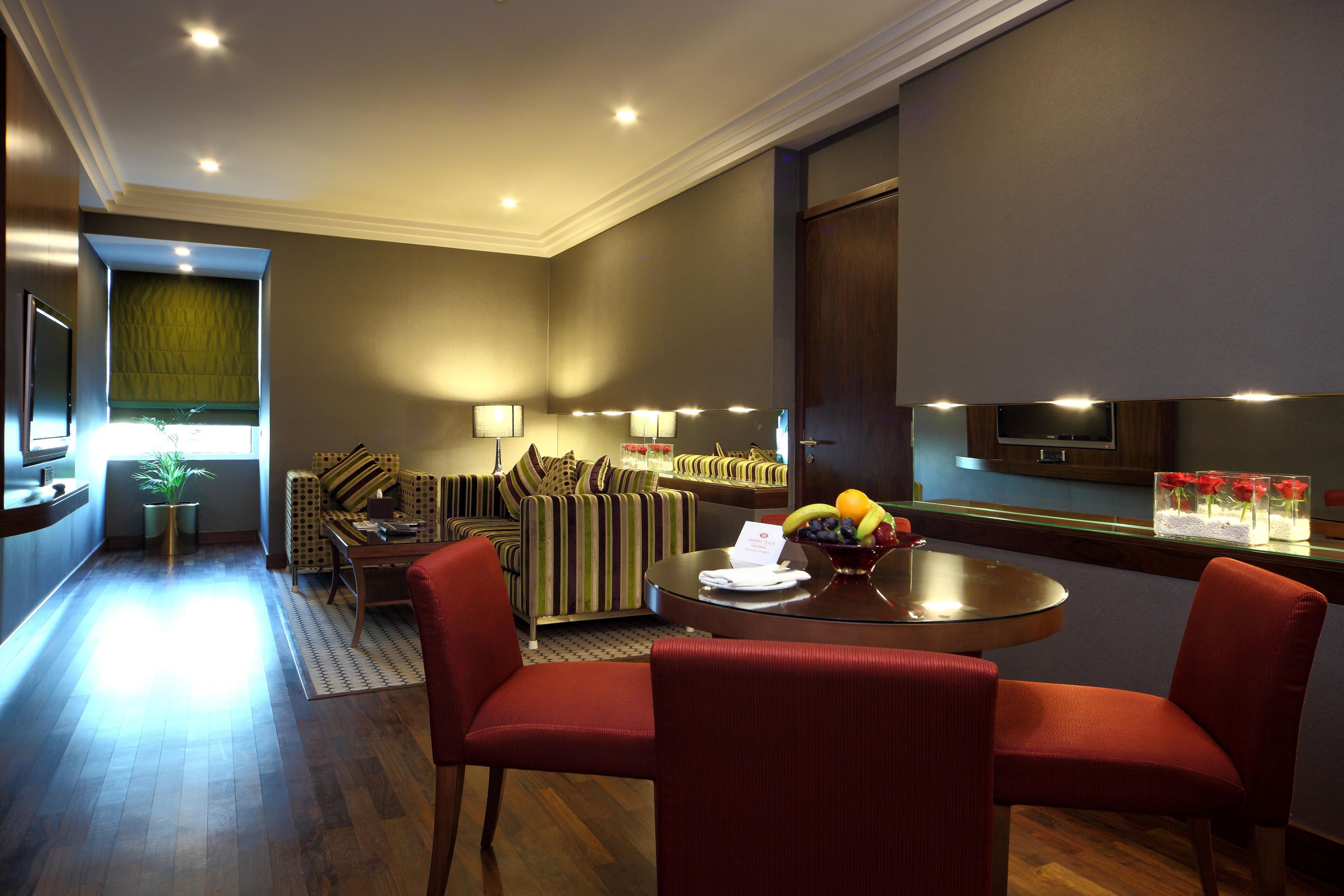 Spacious Living Room in the Ambassador Suite