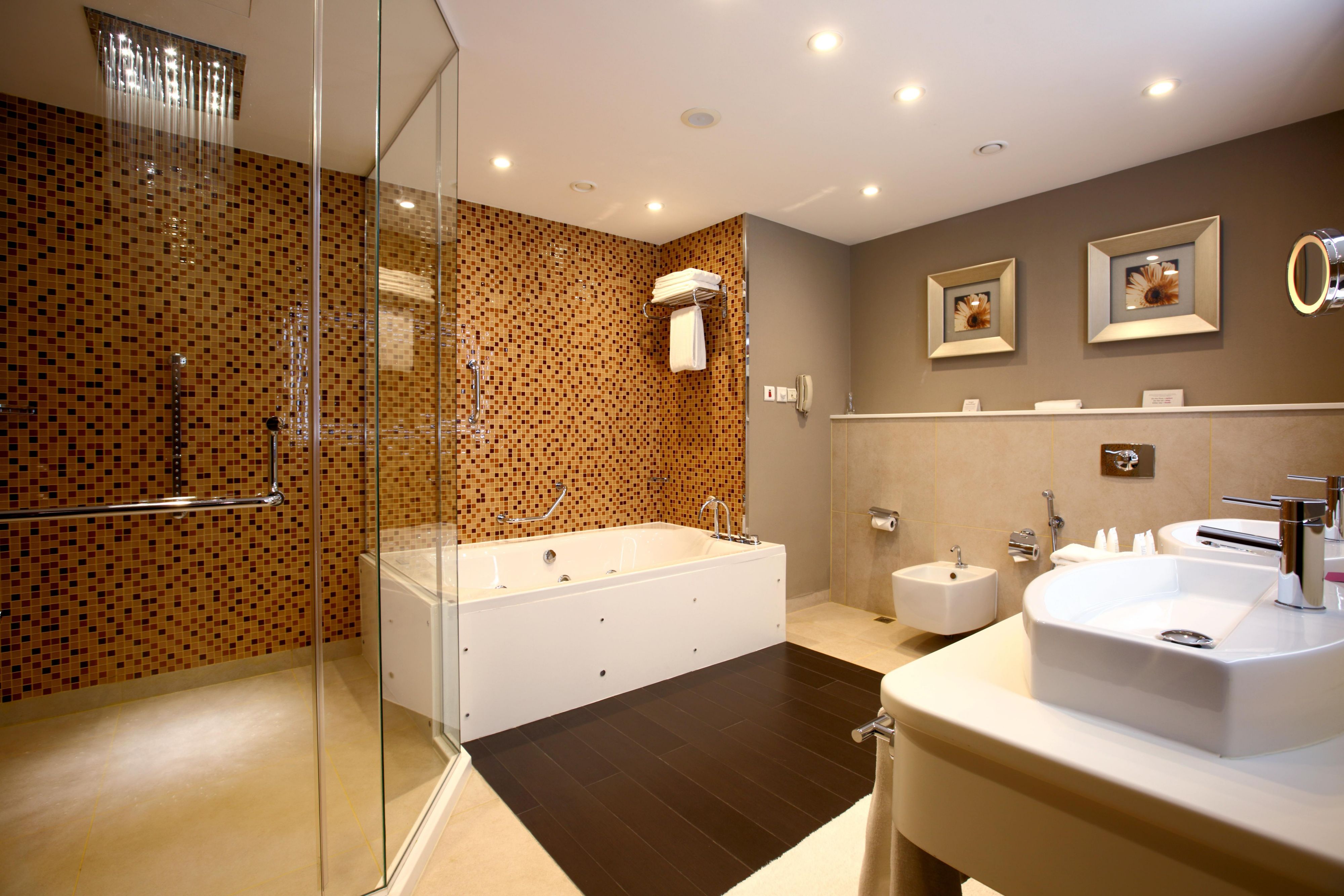 Spacious Bathroom in the Amiri Suite