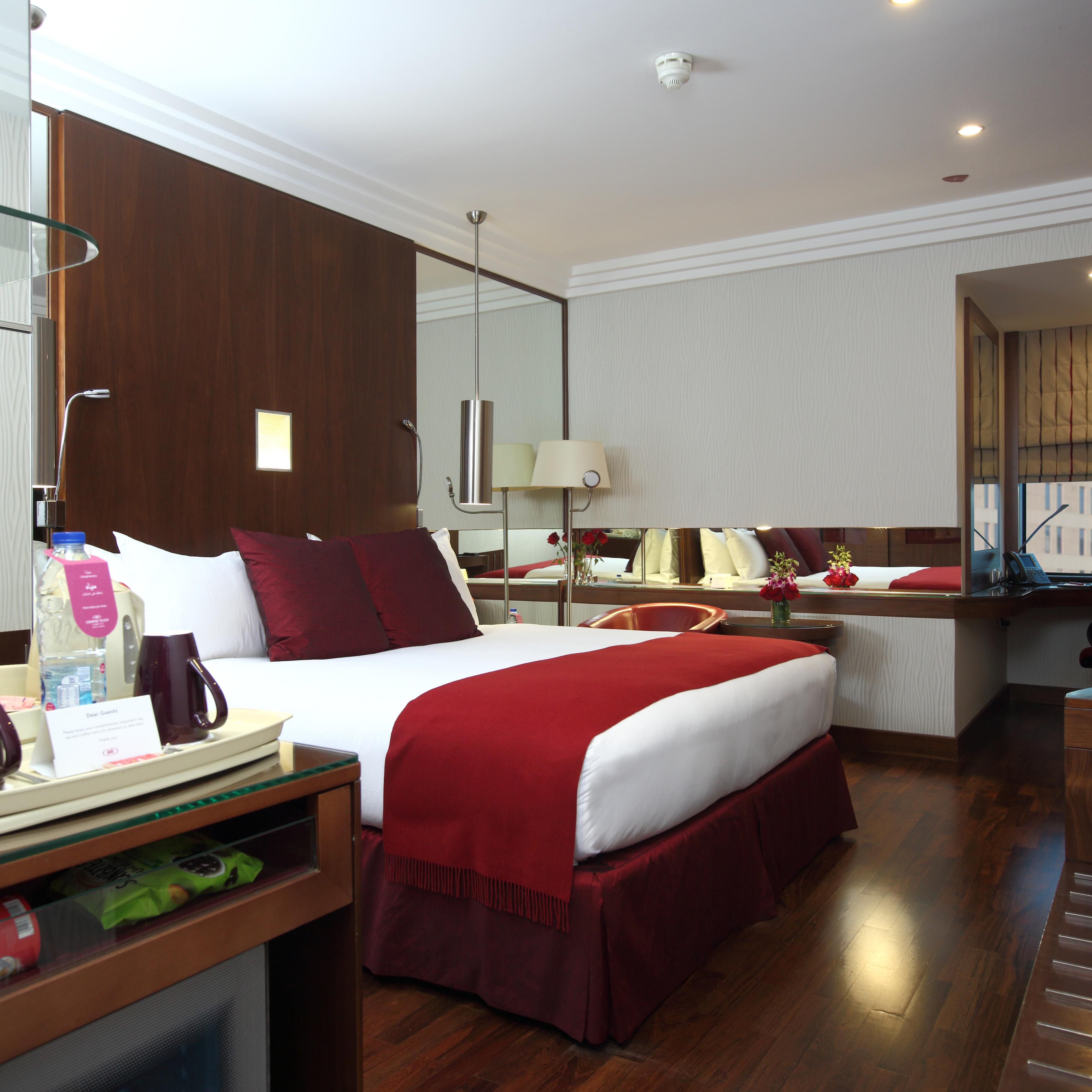 Spacious Guest Room with City View at Crowne Plaza Riyadh Minhal