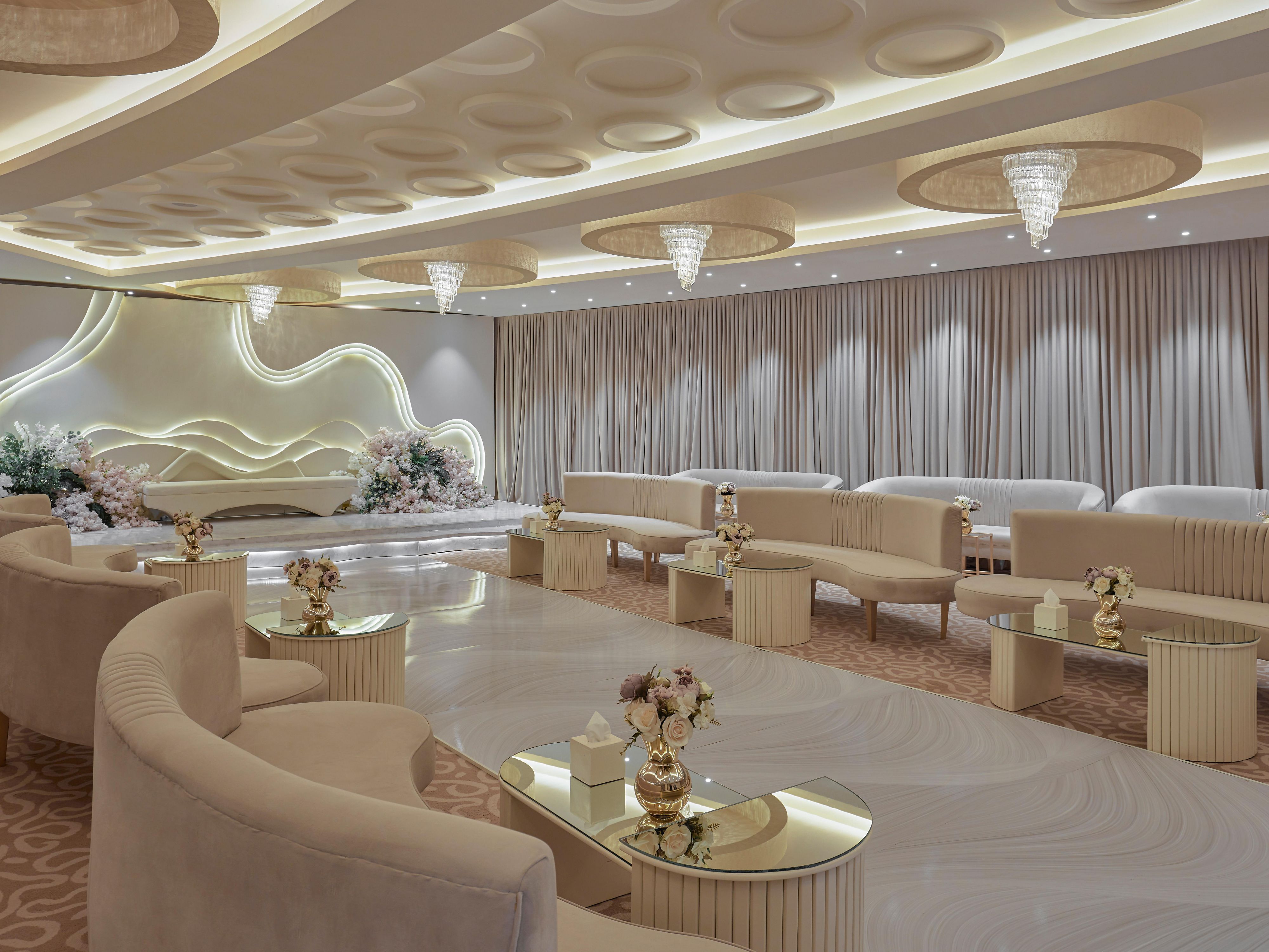 Welcome to the Crowne Plaza Riyadh Palace, where dreams become reality. Our exquisite venue and attentive wedding team are here to make your special day truly unforgettable. From elegant spaces to customized menus and impeccable service, let us create your perfect wedding celebration.