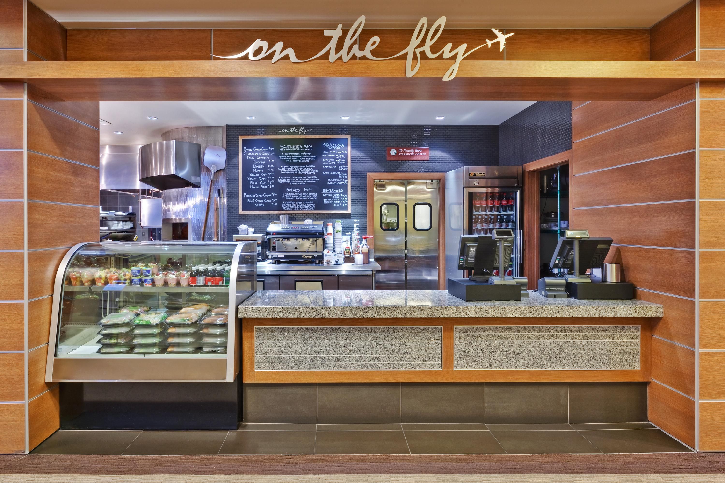 Stop by On the Fly for delicious American cuisine options