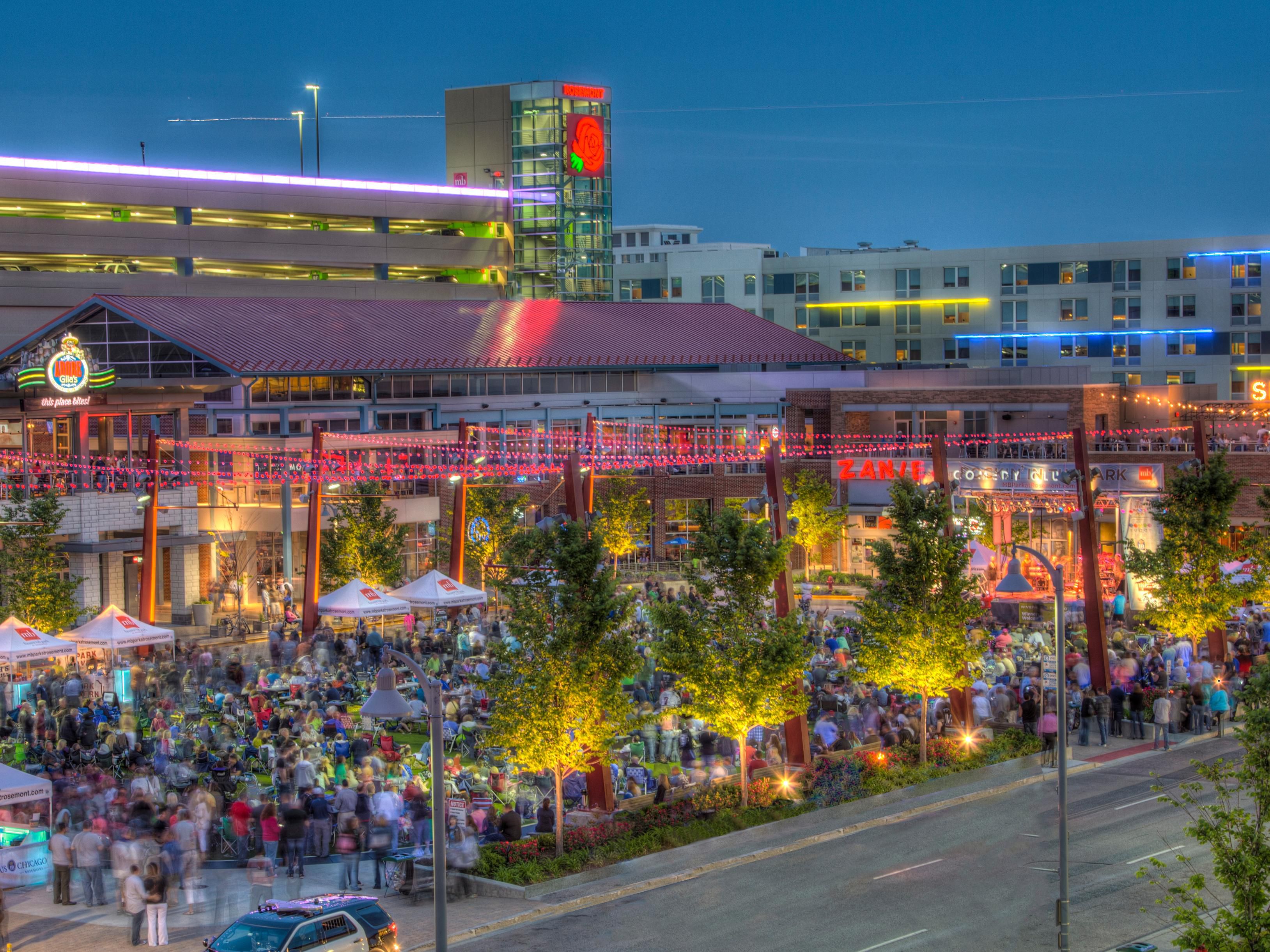 Visit Rosemont for endless entertainment and activities!