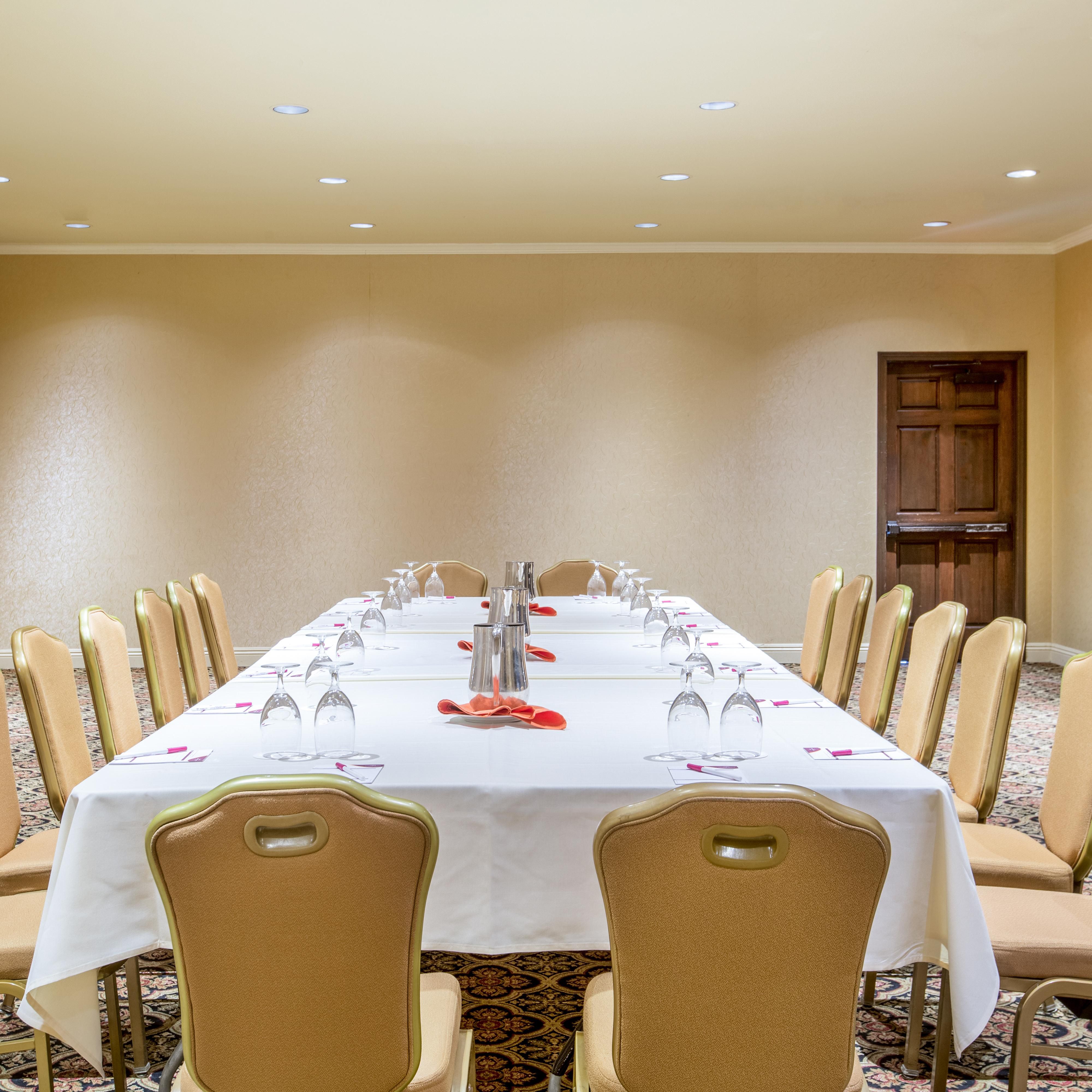 The Cove Room is great for smaller gatherings or breakouts