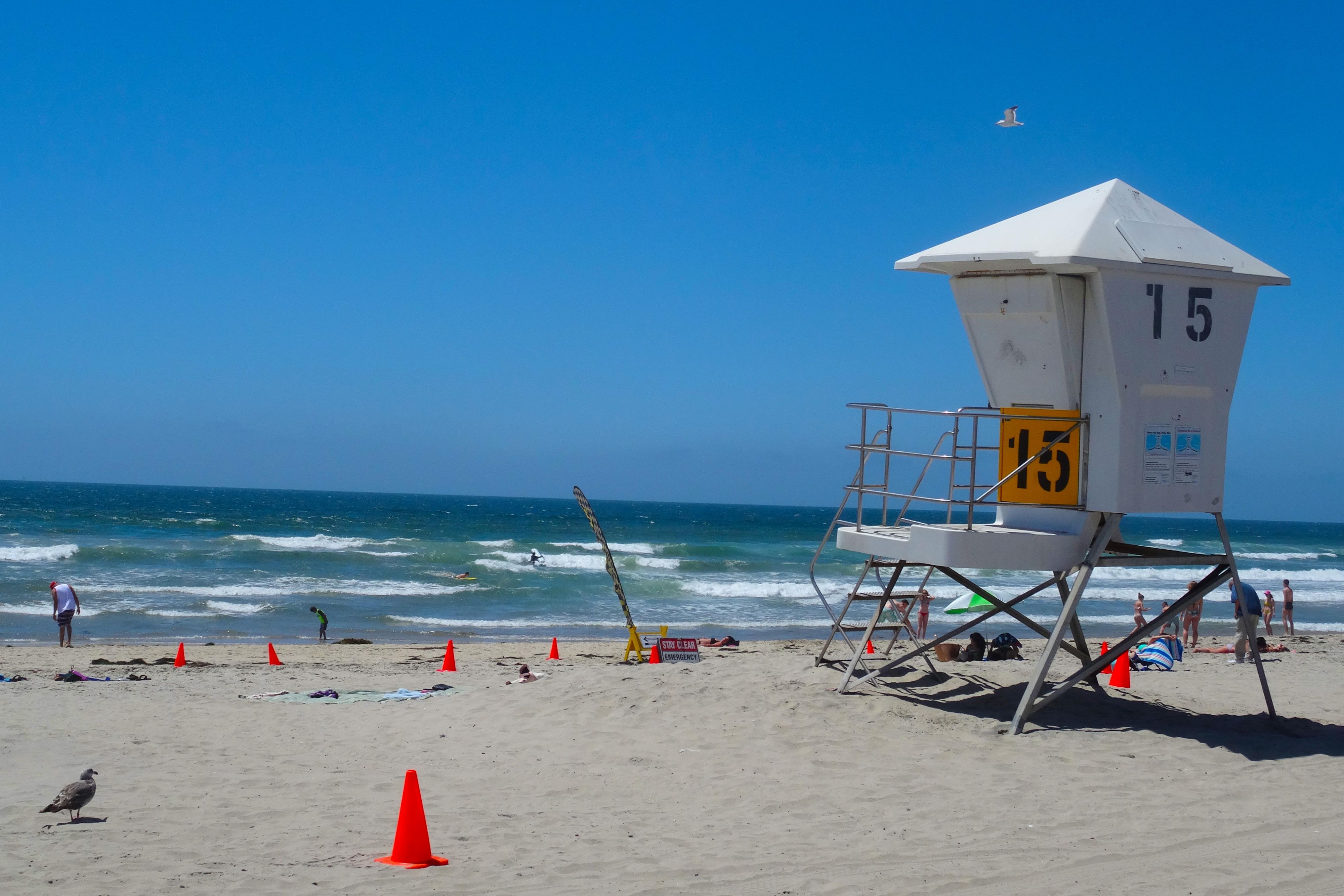 Catch some rays at Mission Beach near Crowne Plaza San Diego