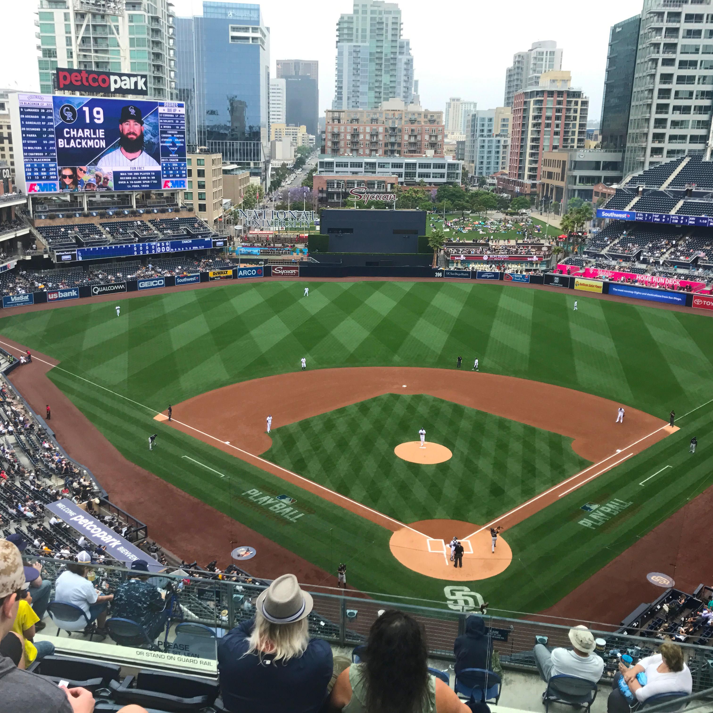 Petco Park in the heart of Downtown close to Crowne Plaza