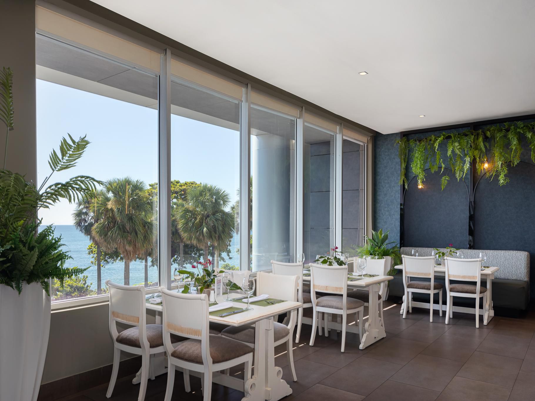 Start your day with our complimentary breakfast, offering a curated selection of fresh, gourmet options. Savor artisan pastries, tropical fruits, and international favorites in an elegant setting. Soak in breathtaking Caribbean views while you sip fresh coffee and prepare for the exhilarating day ahead.