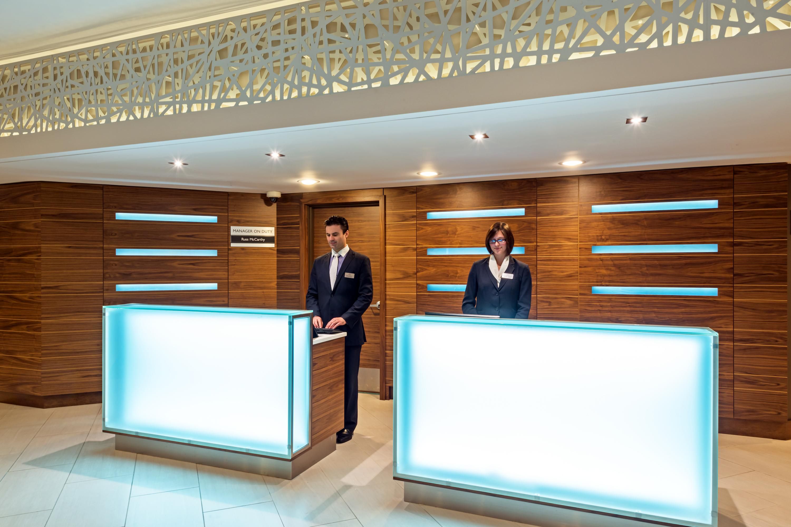 Knowledgeable staff to ensure your successful travel at the Crowne
