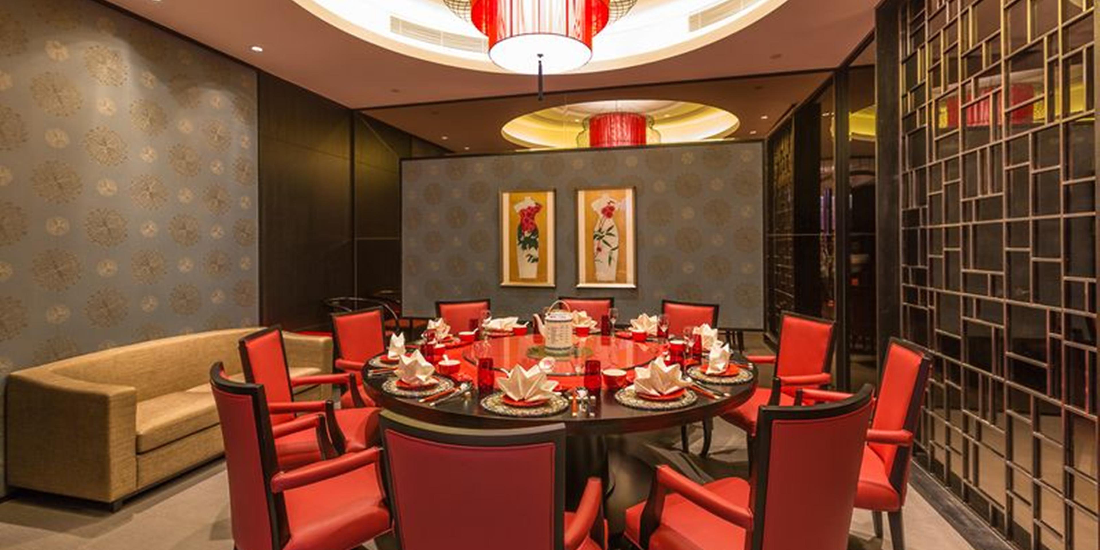 名人堂中餐厅包房