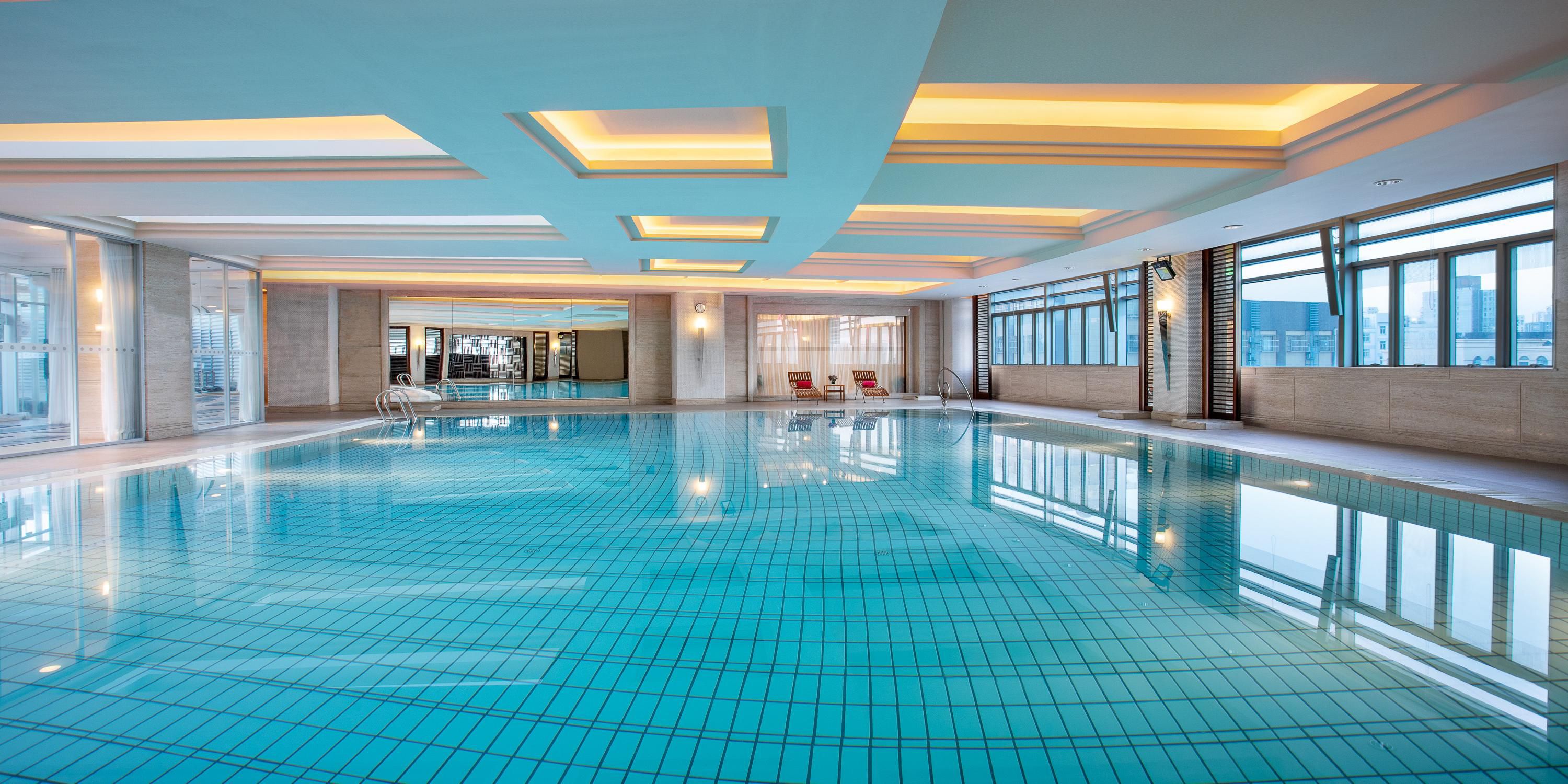 The health center and spa is located on the 3rd floor. The newly decorated bright and comfortable venue provides a variety of fitness facilities, yoga classrooms with aerial yoga facilities, an indoor swimming pool and a spa center. Enjoy the charm of relaxing lifestyle in this place. (This place is operated independently by a third party)