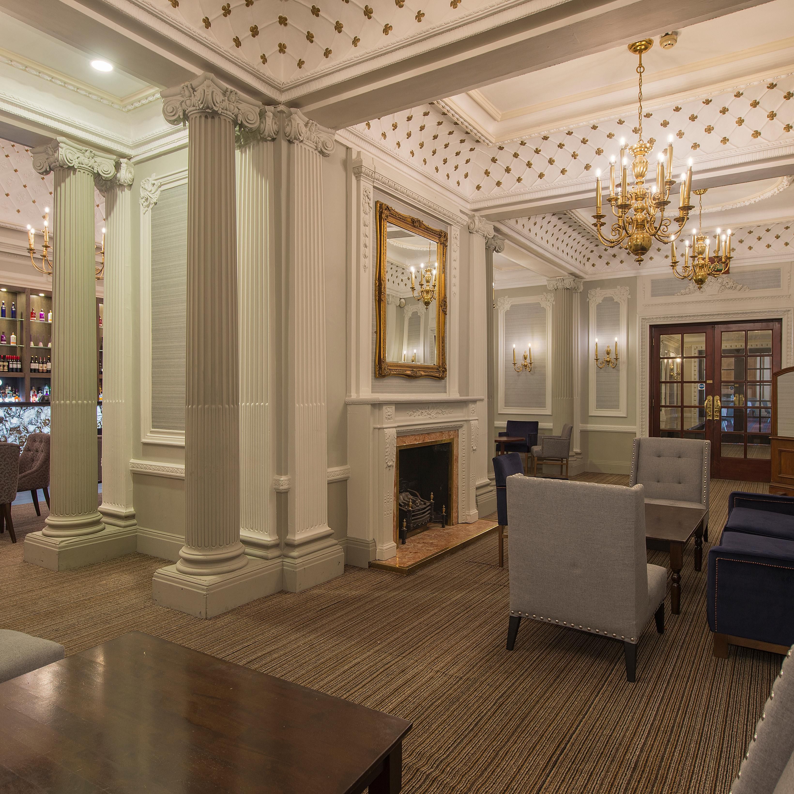 Relax and unwind in our Grand Lounge bar