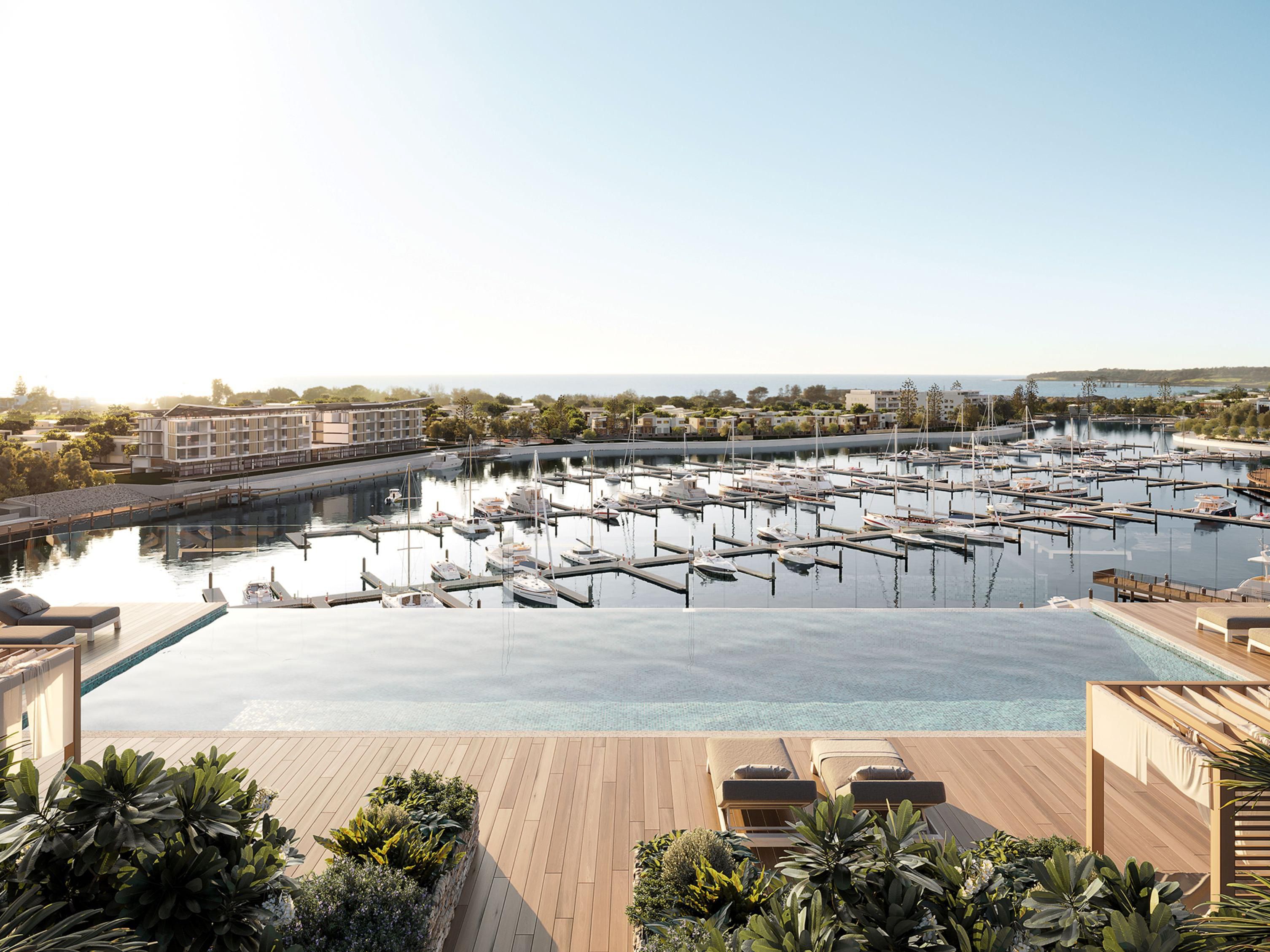 Dive into elevated relaxation with our heated outdoor pool  