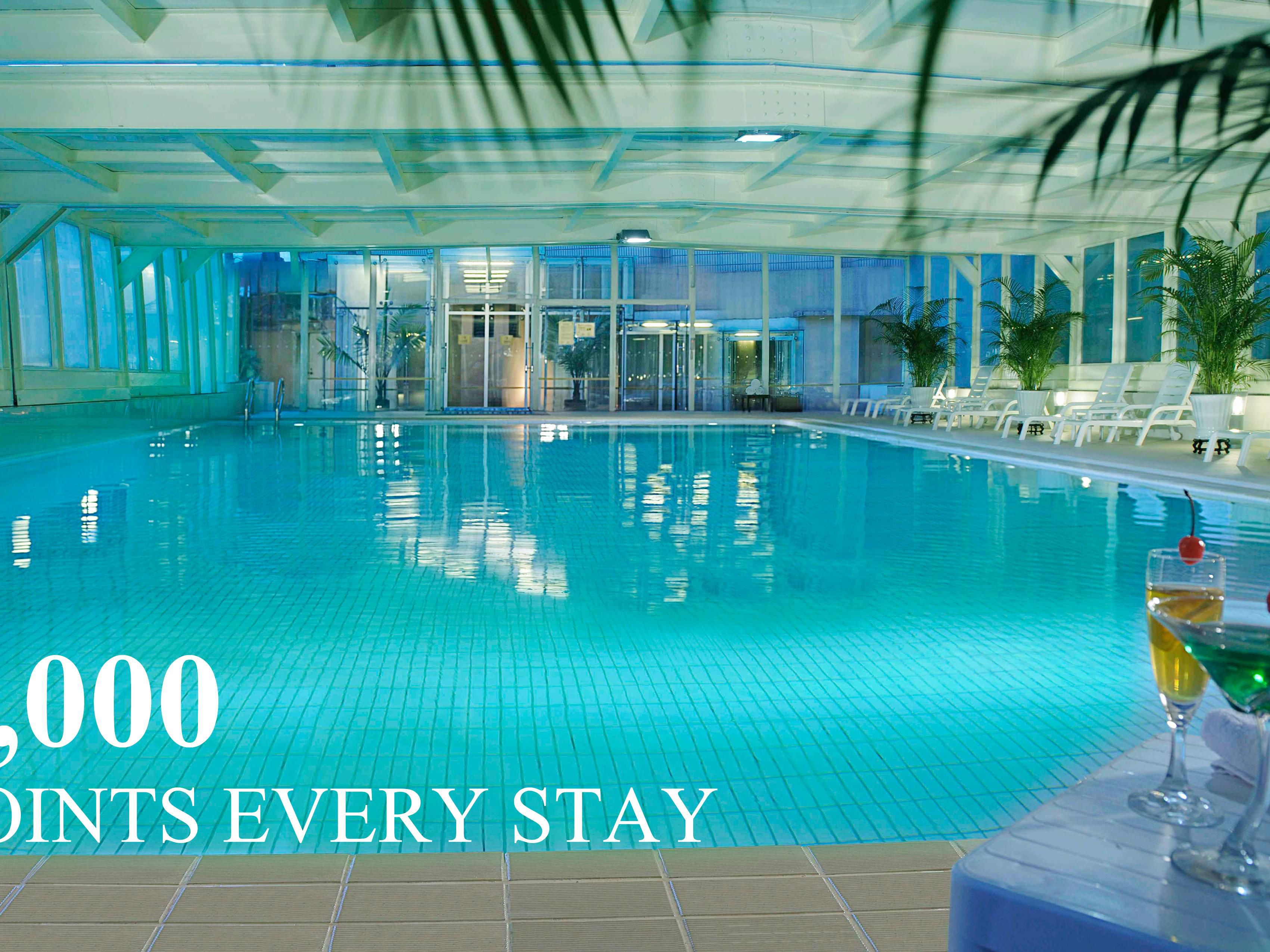 Earn 2000 Bonus Points at your any consecutive stay. Plan your stay for now.