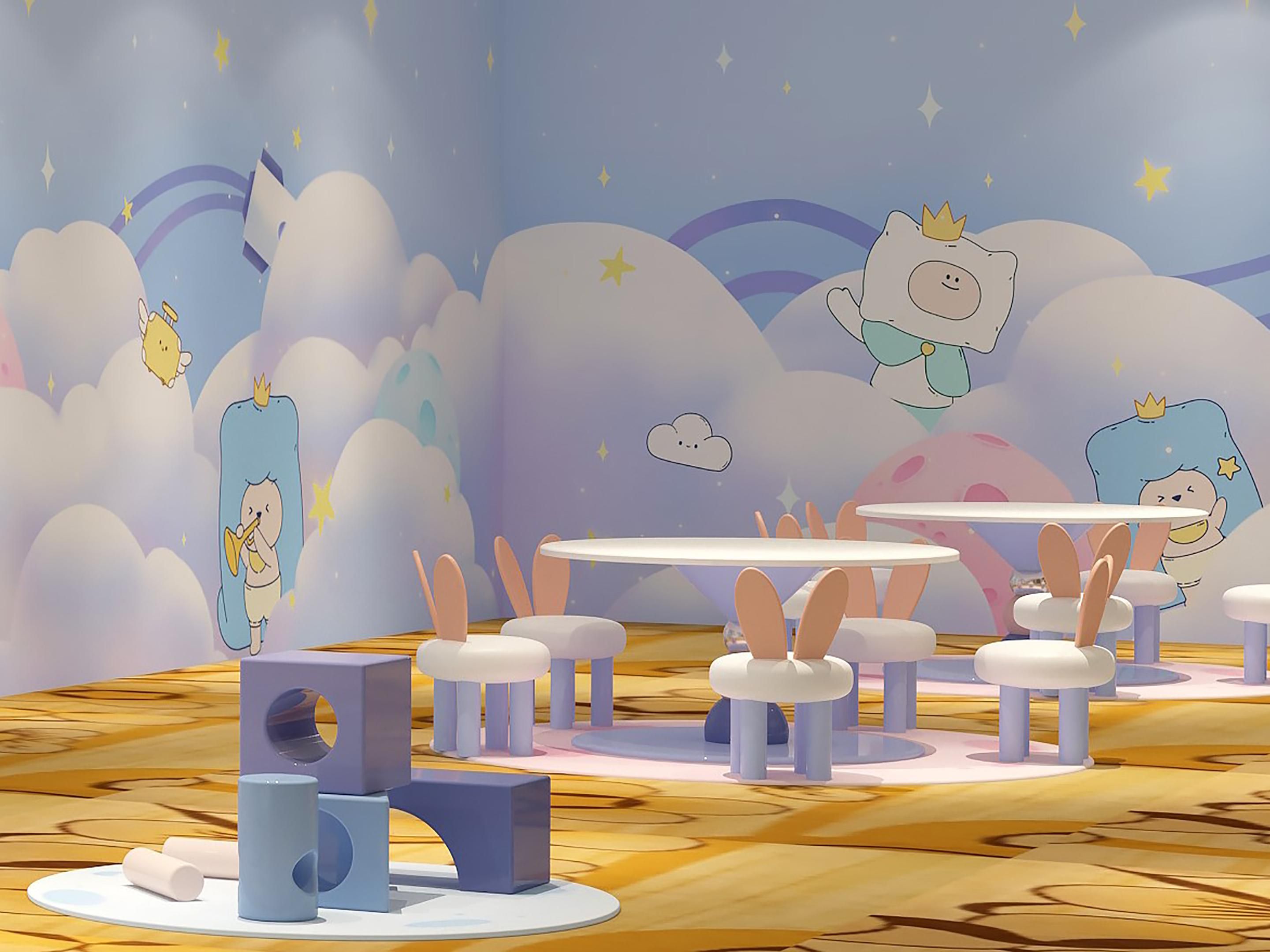 700 square meters Crowne Family Land is a children's artistic creation, the delicious, healthy subject ,children's amusement facilities and parent-child interaction activities in a body's one-stop family holiday destination.