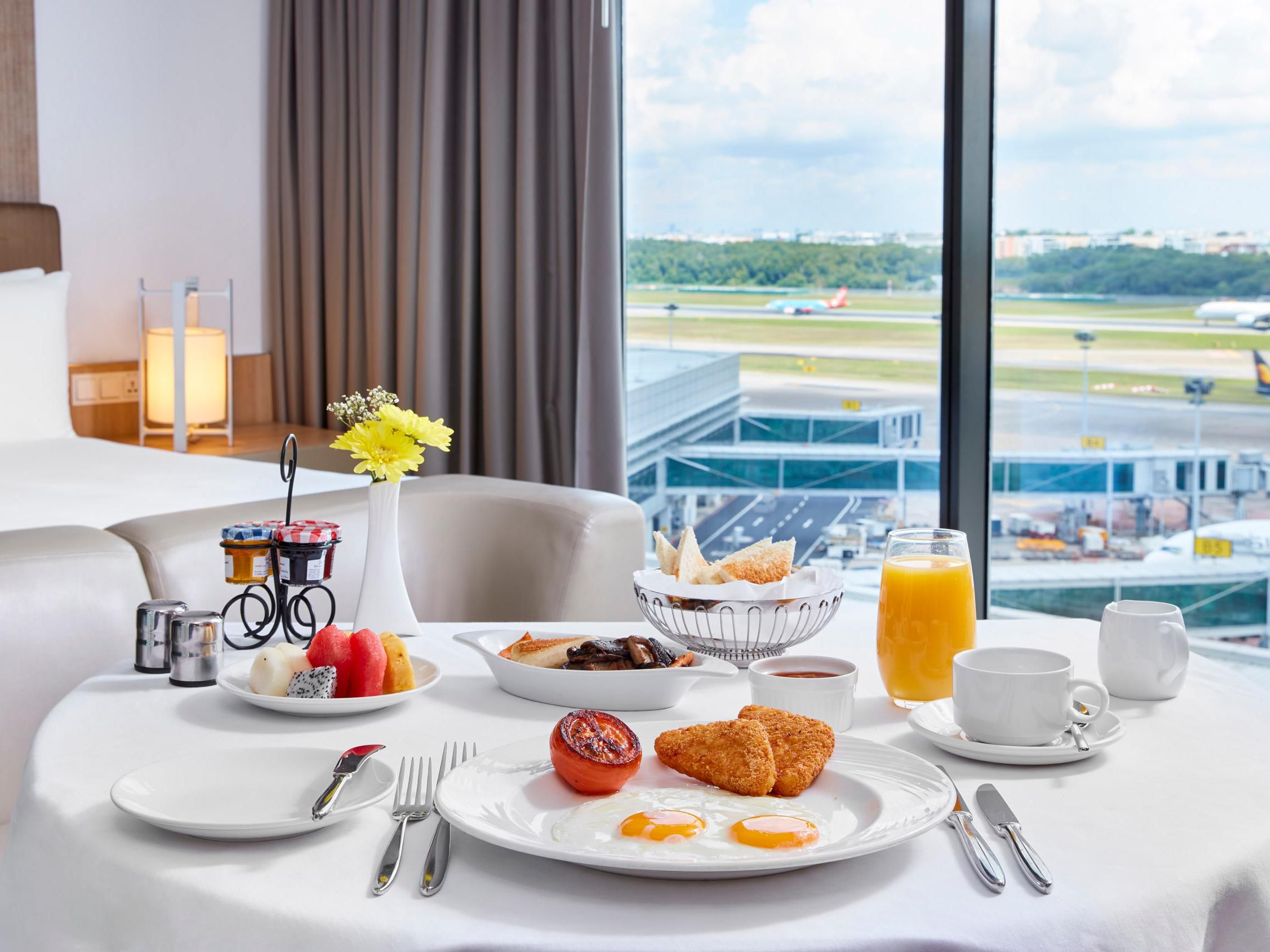 In-room Dining Service - Runway View Room