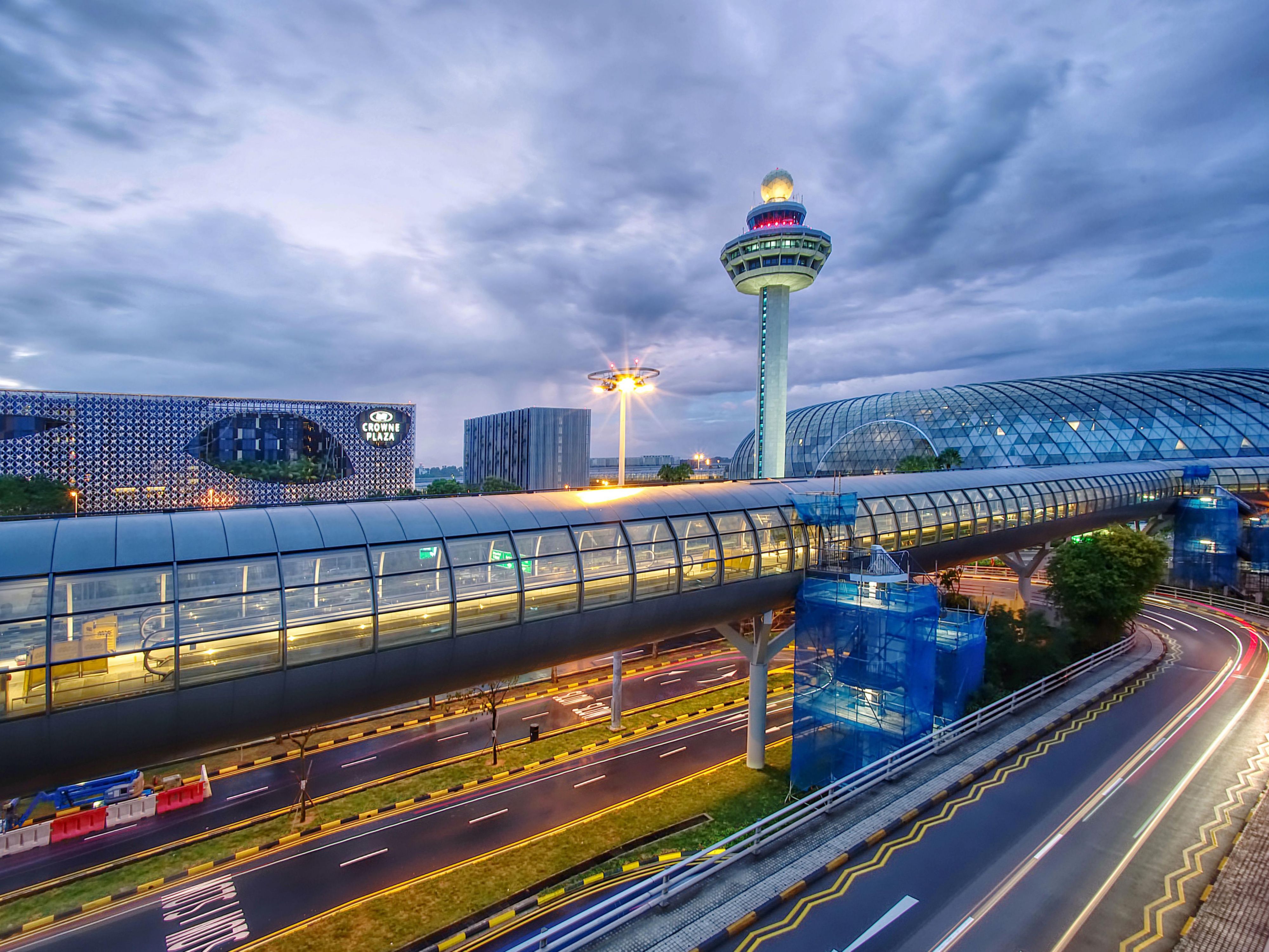 Relax in Singapore's new airport terminal