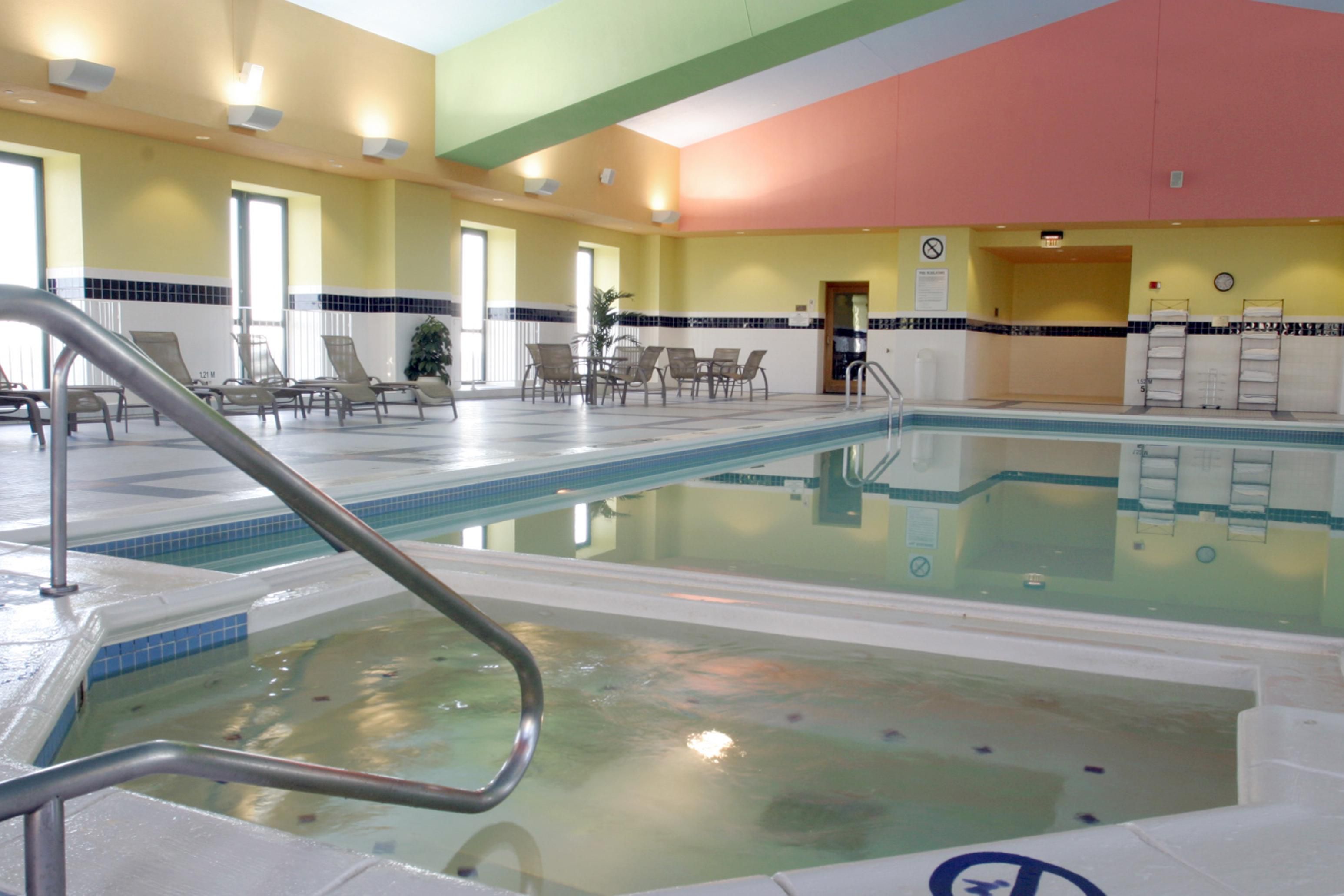 Relax in the Crowne Plaza Springfield indoor pool with hot tub.