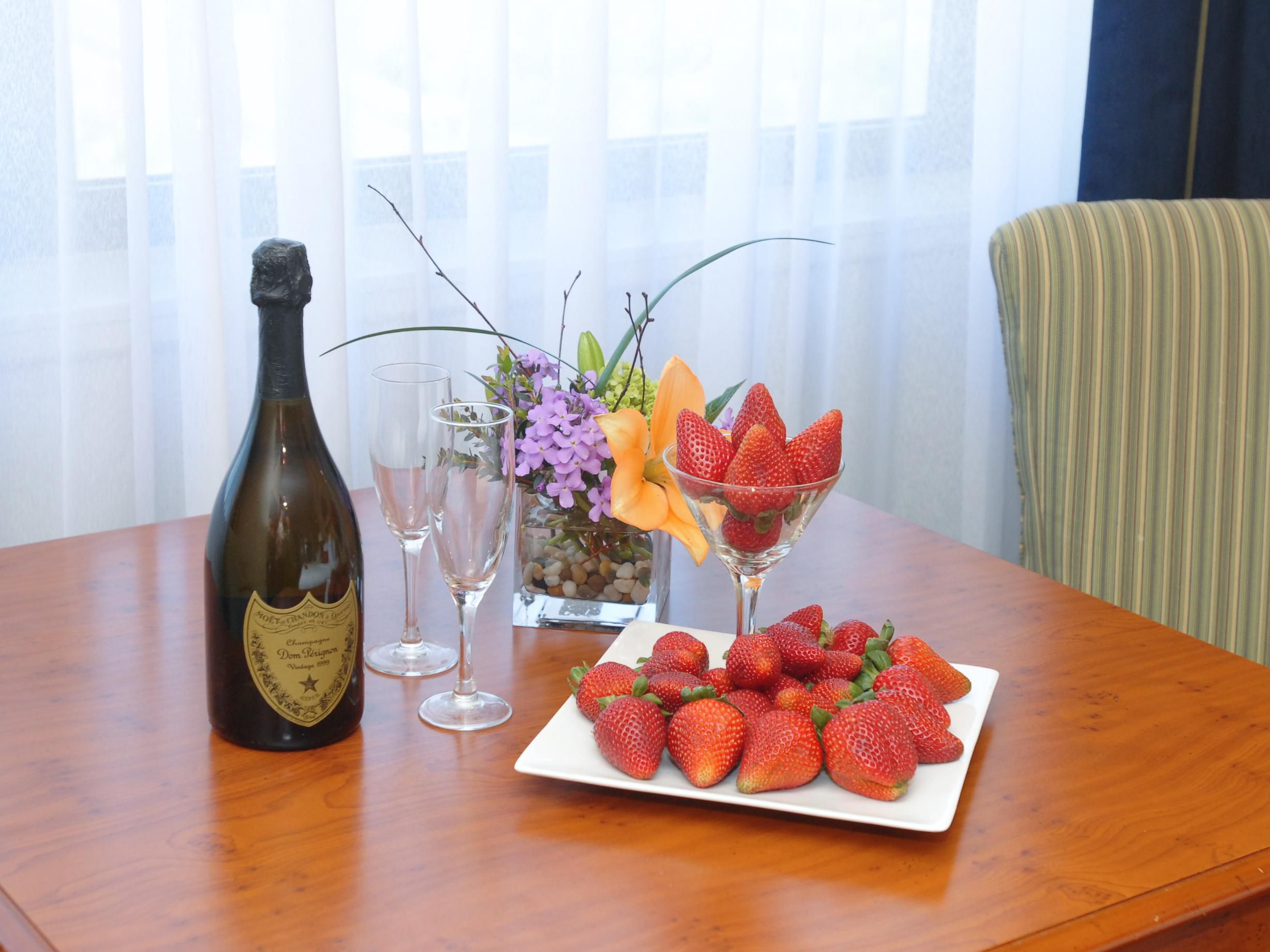 Room Service can help you celebrate a birthday or anniversary