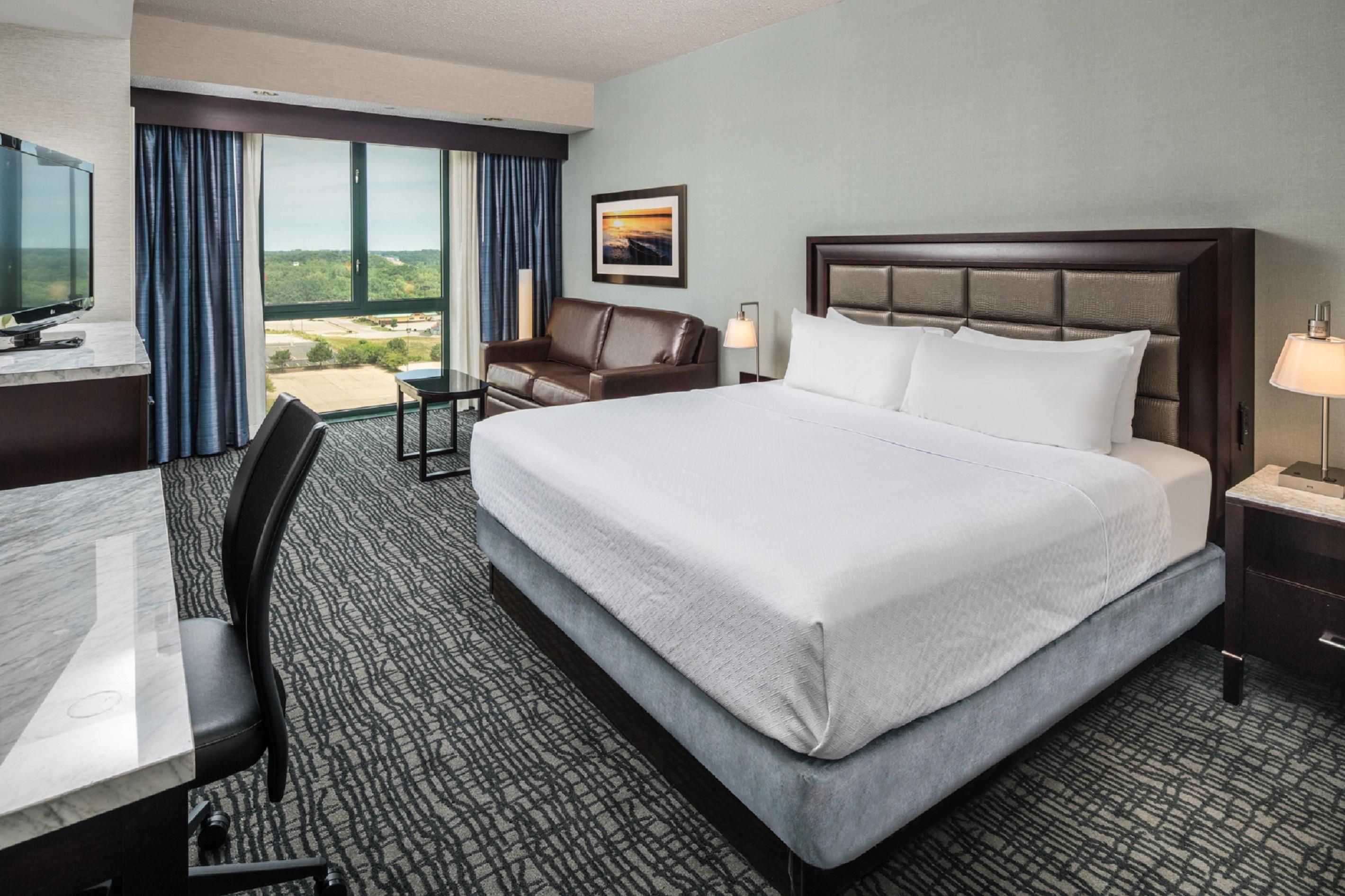 Spacious rooms are beautifully decorated and filled with comfort.