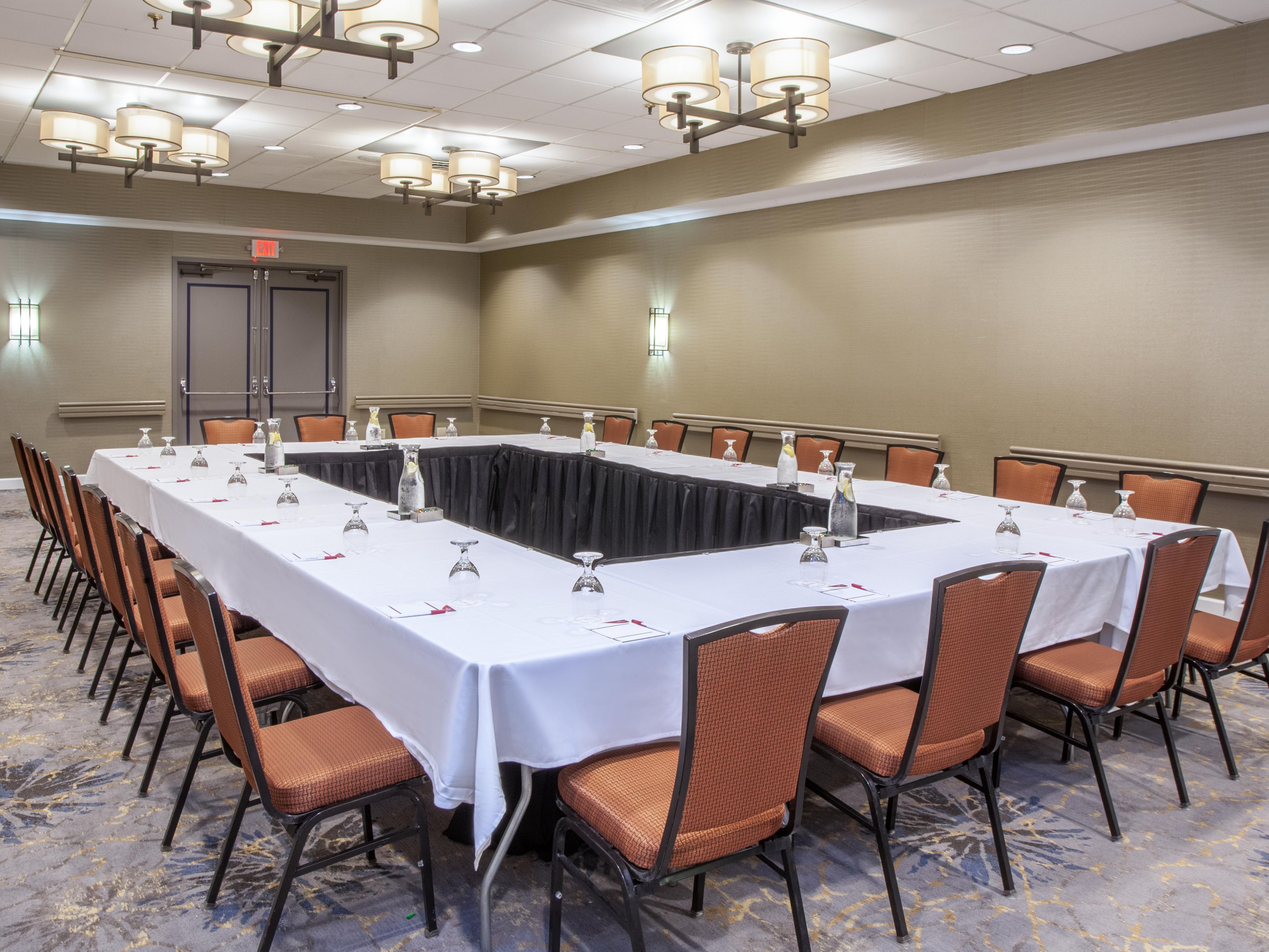Conference room set up